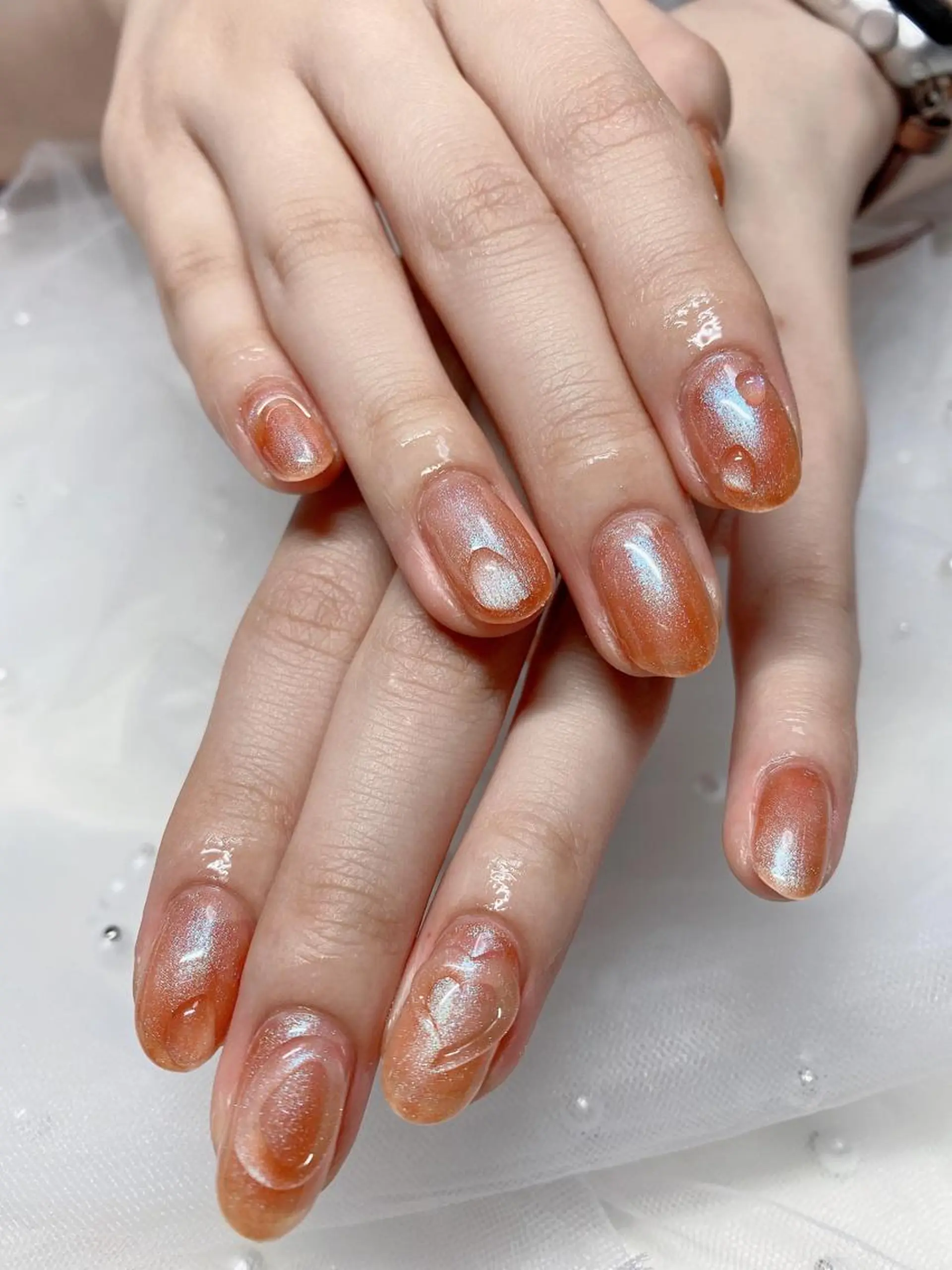 ネイル アートネイル クリアネイル ぷっくりネイル Jasmine nailsalon所属・ジャスミン ネイルサロンのネイルデザイン