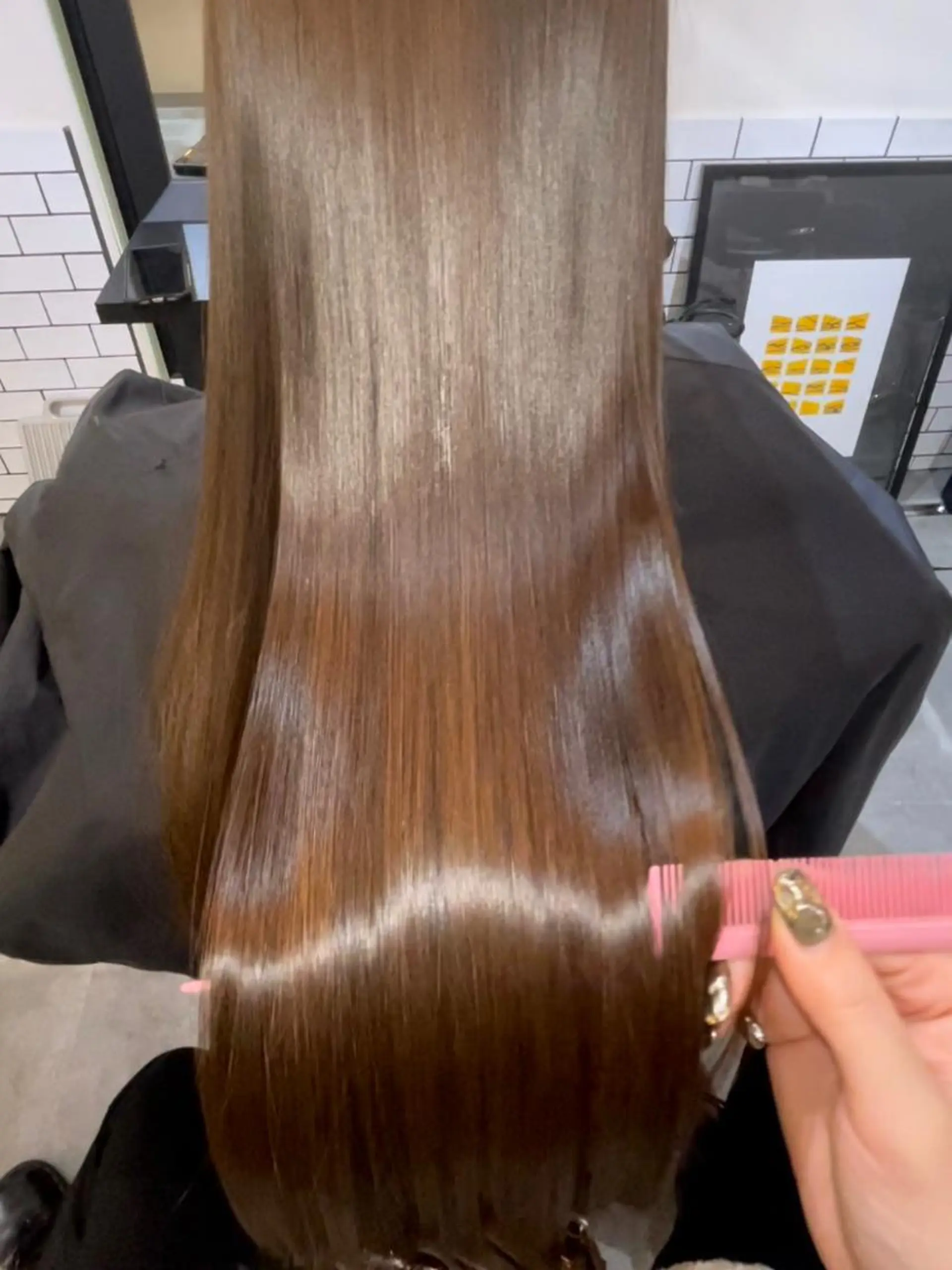 ロング 髪質改善 トリートメント カット ヘアカラー トリートメント 美髪✨髪質改善 &艶カラーmanaeのヘアスタイル