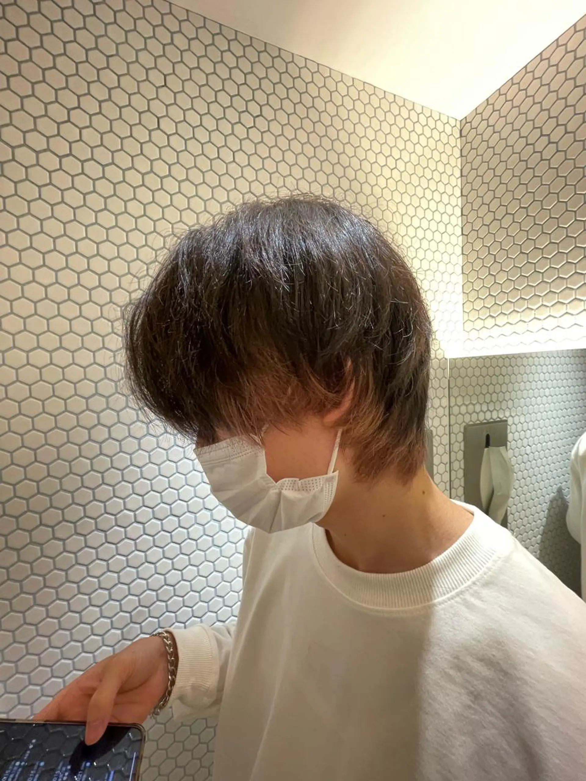 ショート カラー ブラウンカラー cinq所属・ハイライトカラー ❤︎hirokoのヘアスタイル