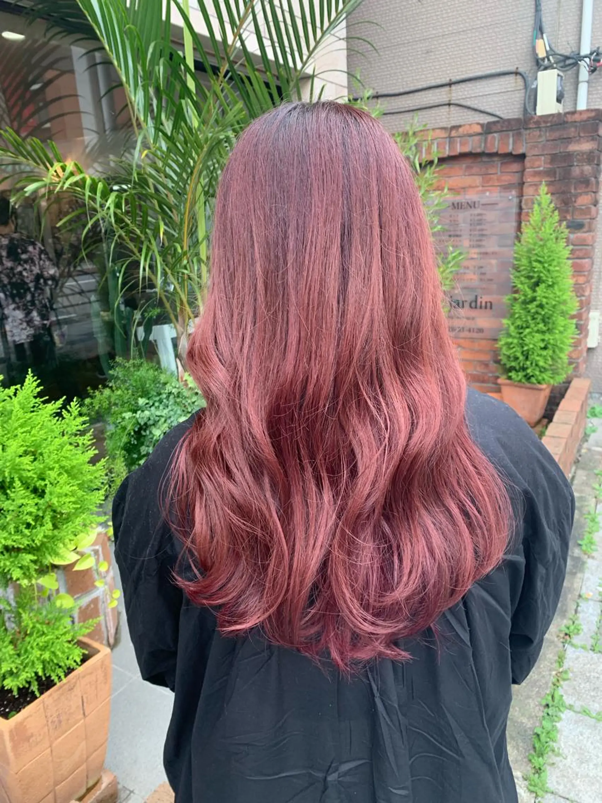 ロング ヘアカラー トリートメント SHIAN 八王子👼鬼塚さやかのヘアスタイル