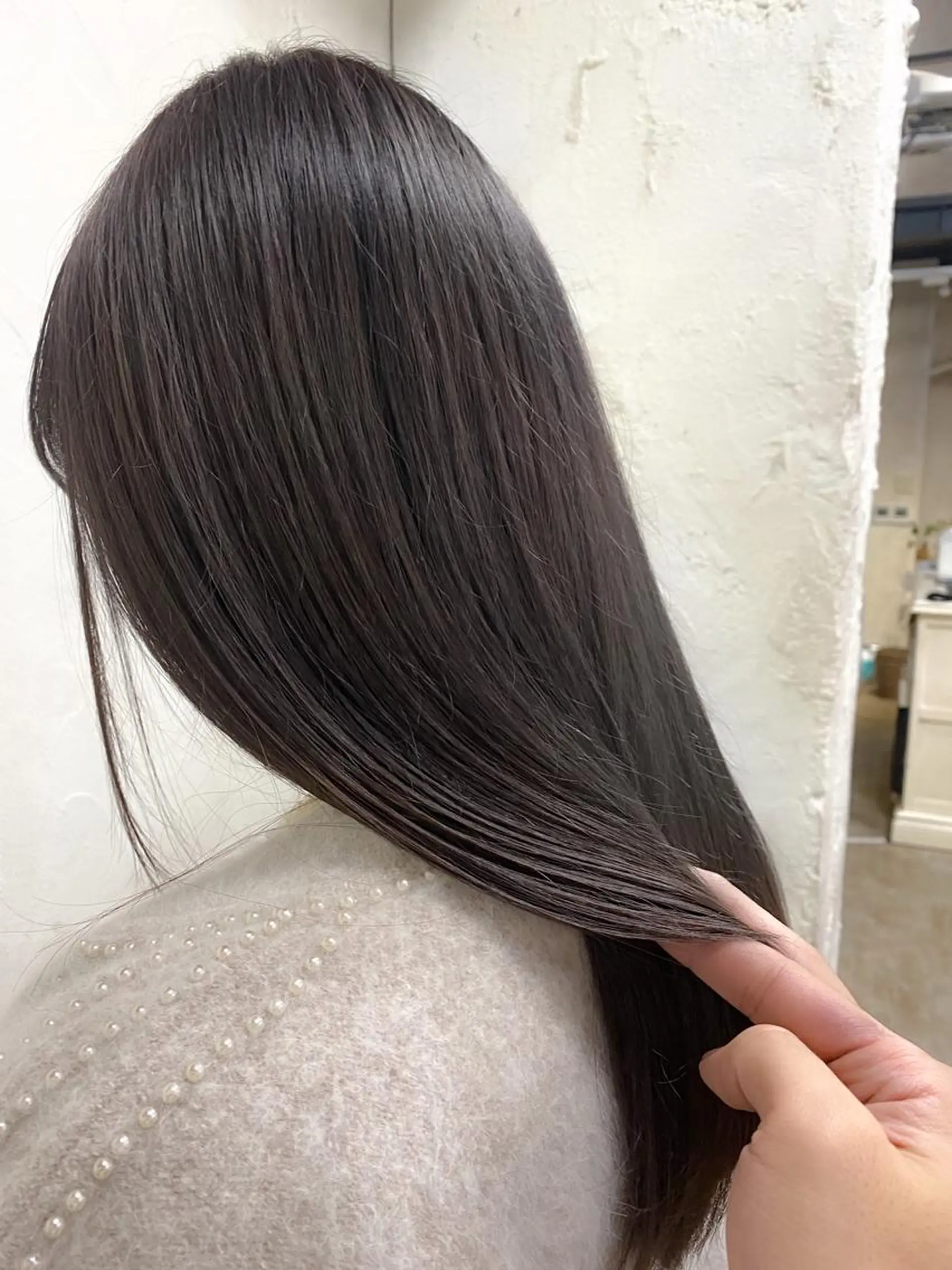 ミディアム カラー ベージュカラー ブリーチ ブリーチなしカラー ヘアカラー ALLY（アリー）所属・ミニモお気に入り数 No.1宍戸雄弥のヘアスタイル