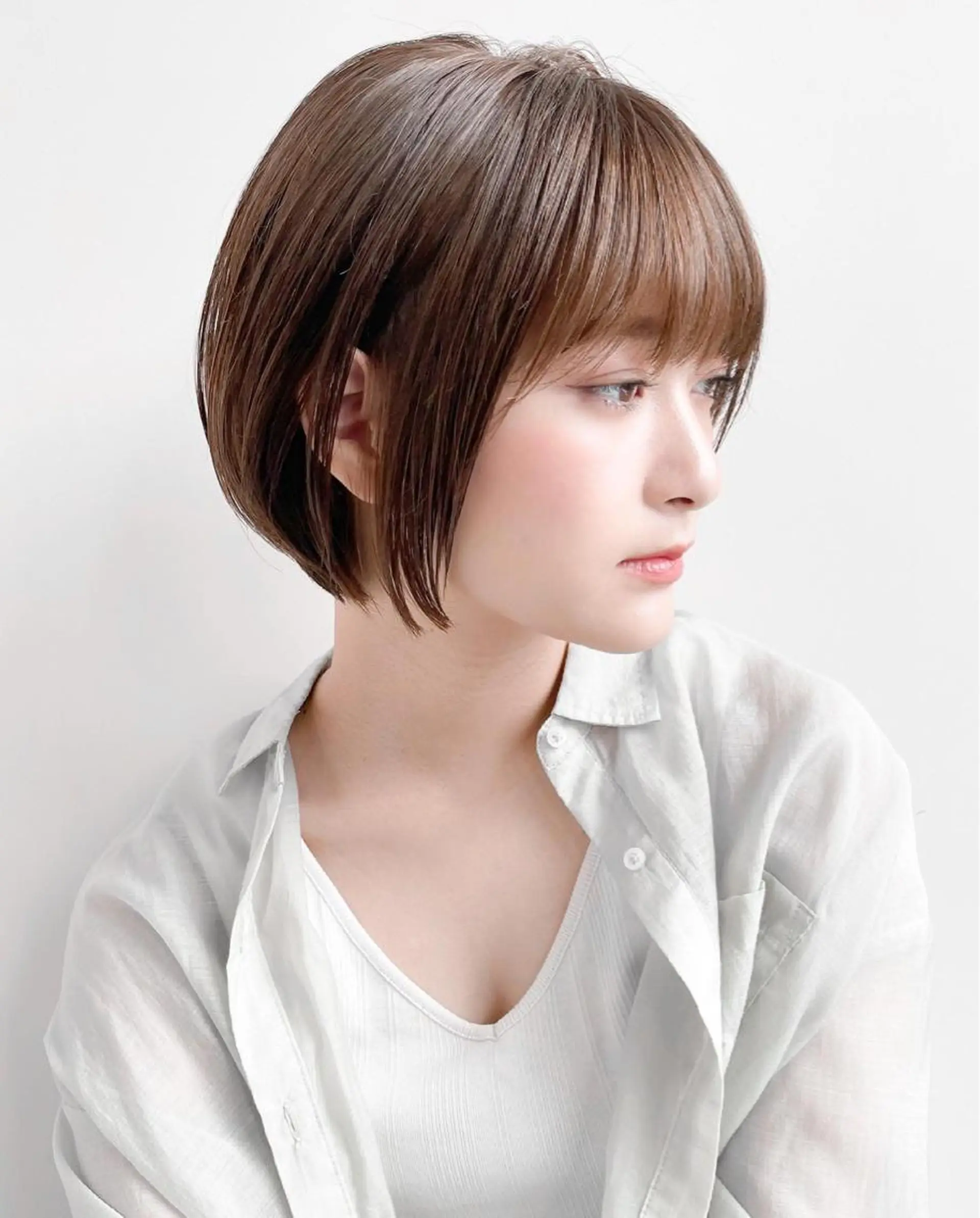 ショート カット ヘアカラー トリートメント 錦糸町カットの匠 AKIRA店長のヘアスタイル