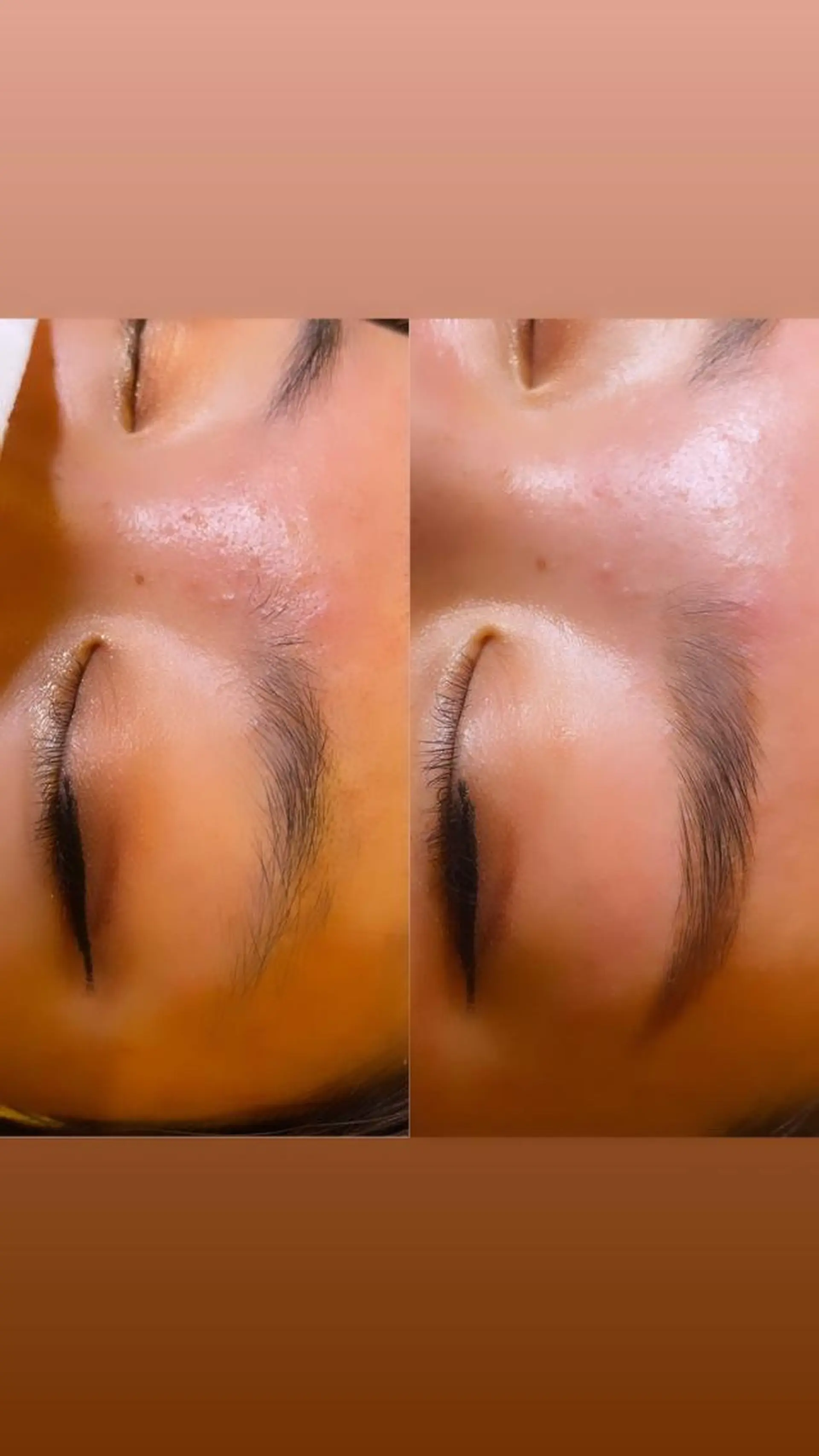 アイブロウ ハリウッドブロウリフト ロニセラ アイラッシュのマツエク・マツパデザイン