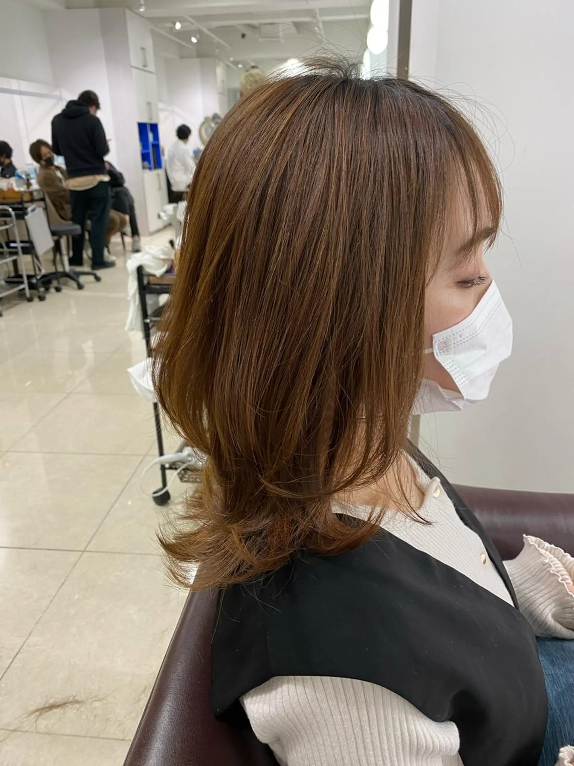 ミディアム OrchiD.byhair所属・六丁の目/伊藤 /大人可愛いショートのヘアスタイル