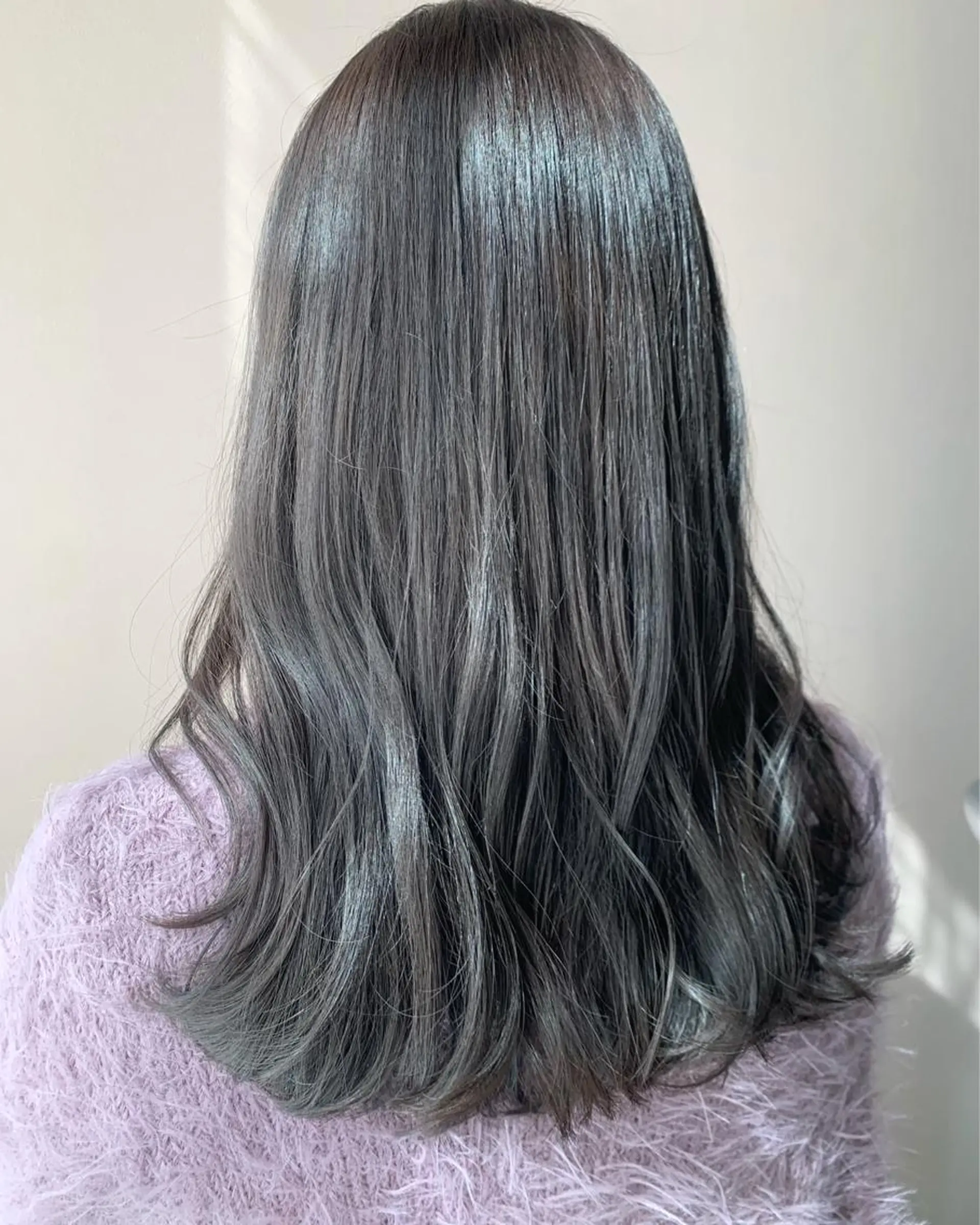 ロング カラー ブリーチ 透明感カラー グレージュ ブリーチなしカラー カット ヘアカラー トリートメント hub hair レイヤー/透明感のヘアスタイル