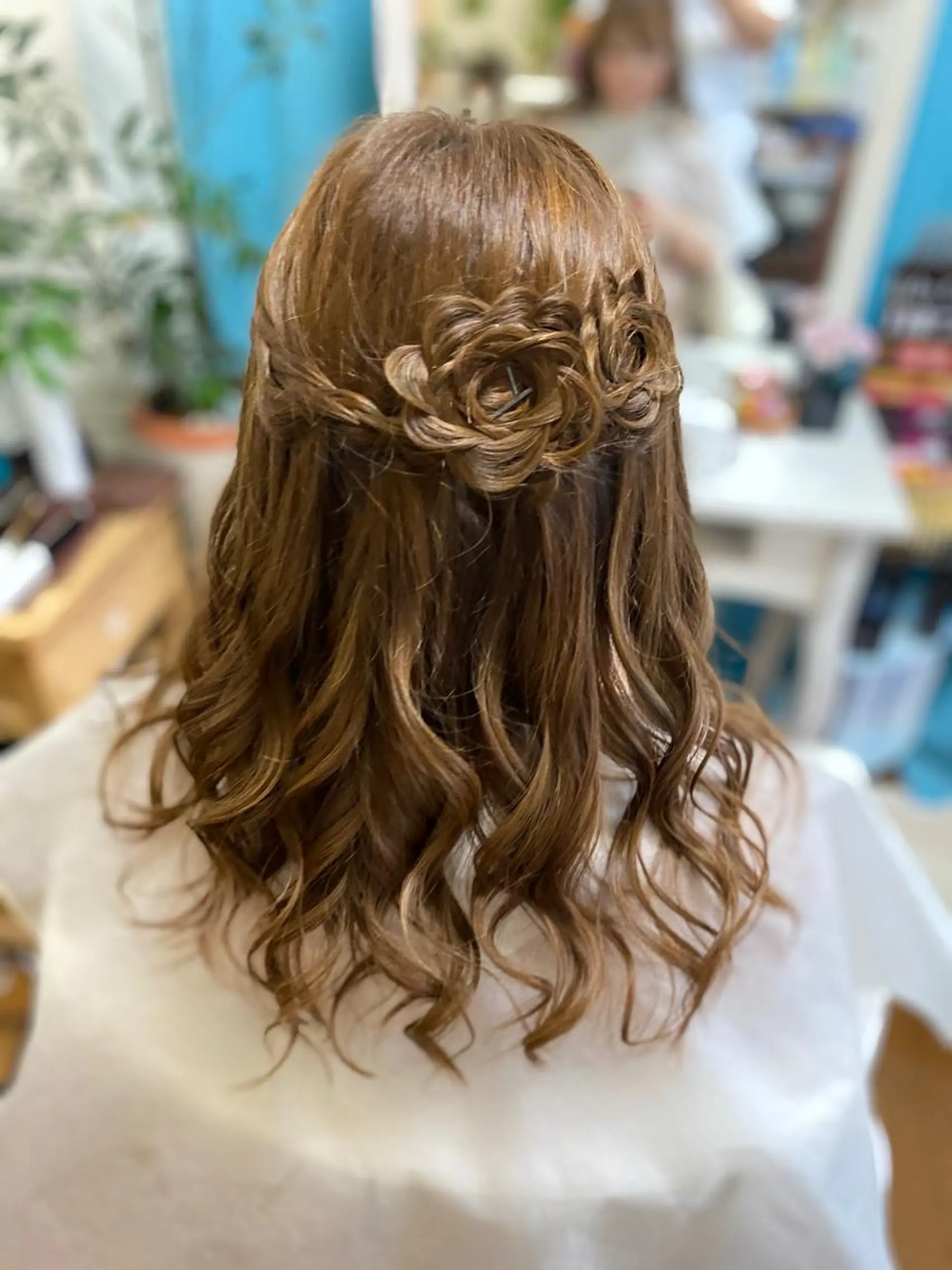 ロング ヘアアレンジ ヘアセット hairmake Sakura松本真理のヘアスタイル
