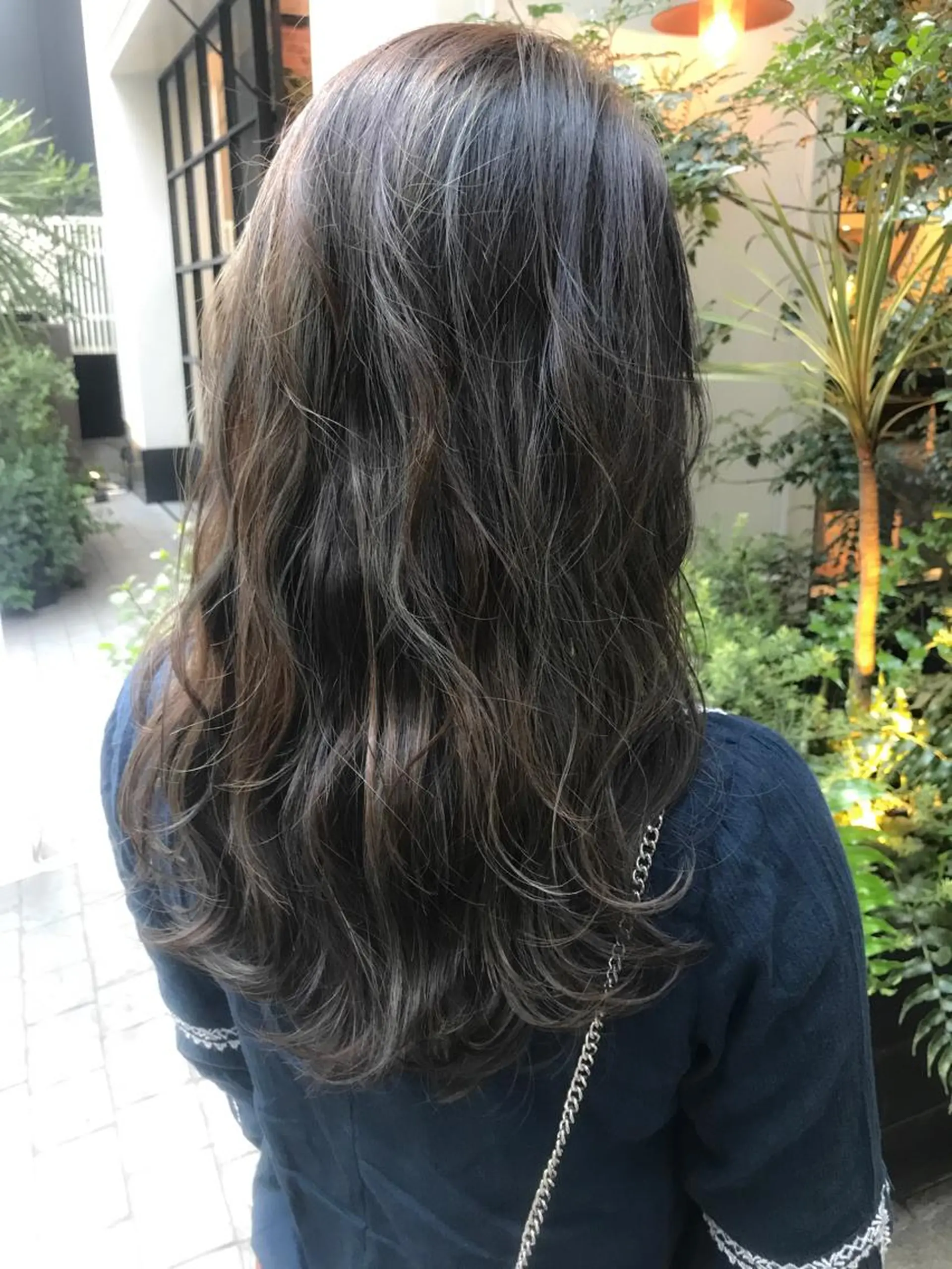 セミロング ハイライト LOMA🇰🇷 銀座クボタのヘアスタイル