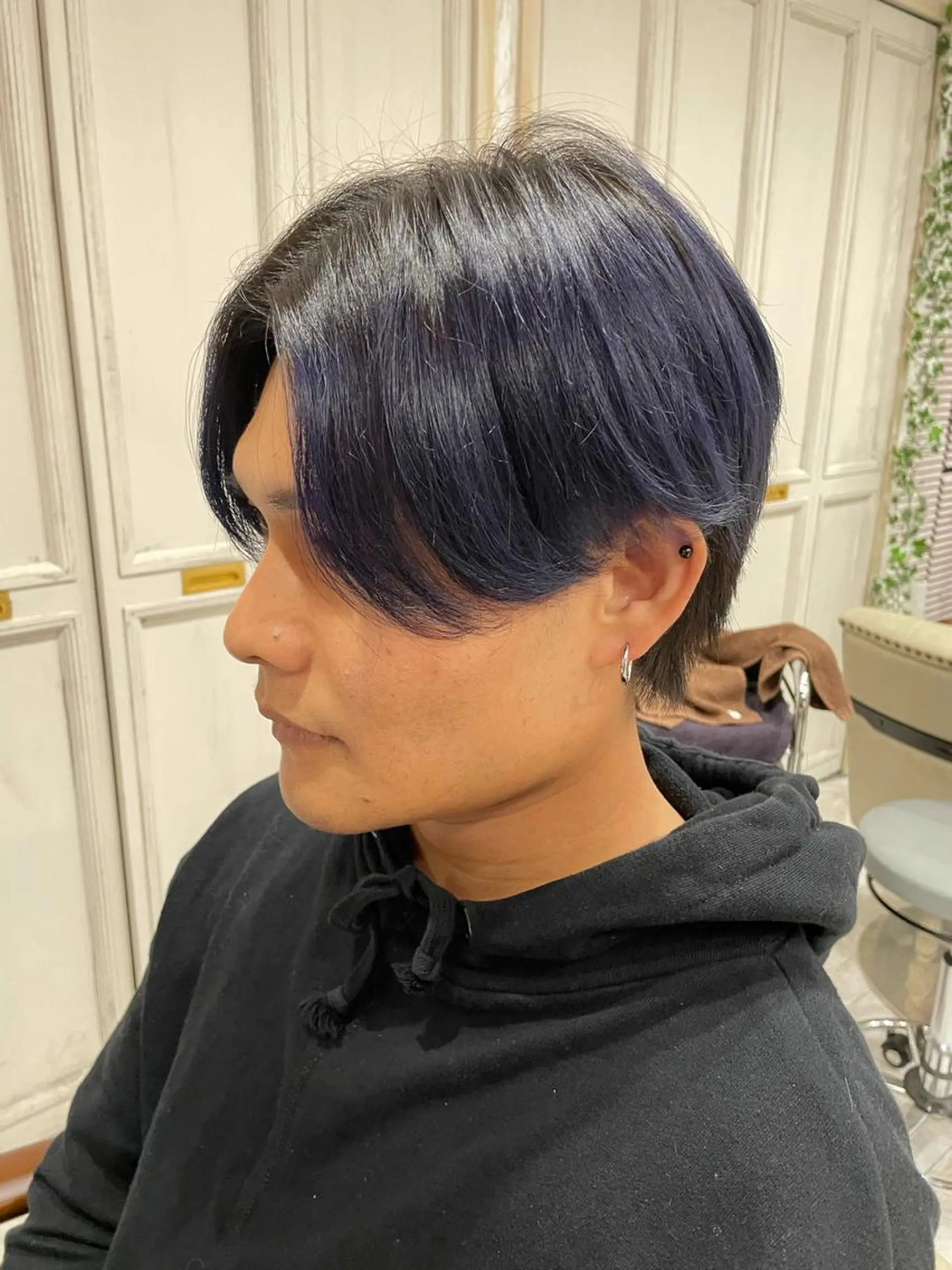 メンズ メンズバレイヤージュ メンズブリーチ フェードカット メンズハイライト メンズハイトーン 💎True creation💎のヘアスタイル