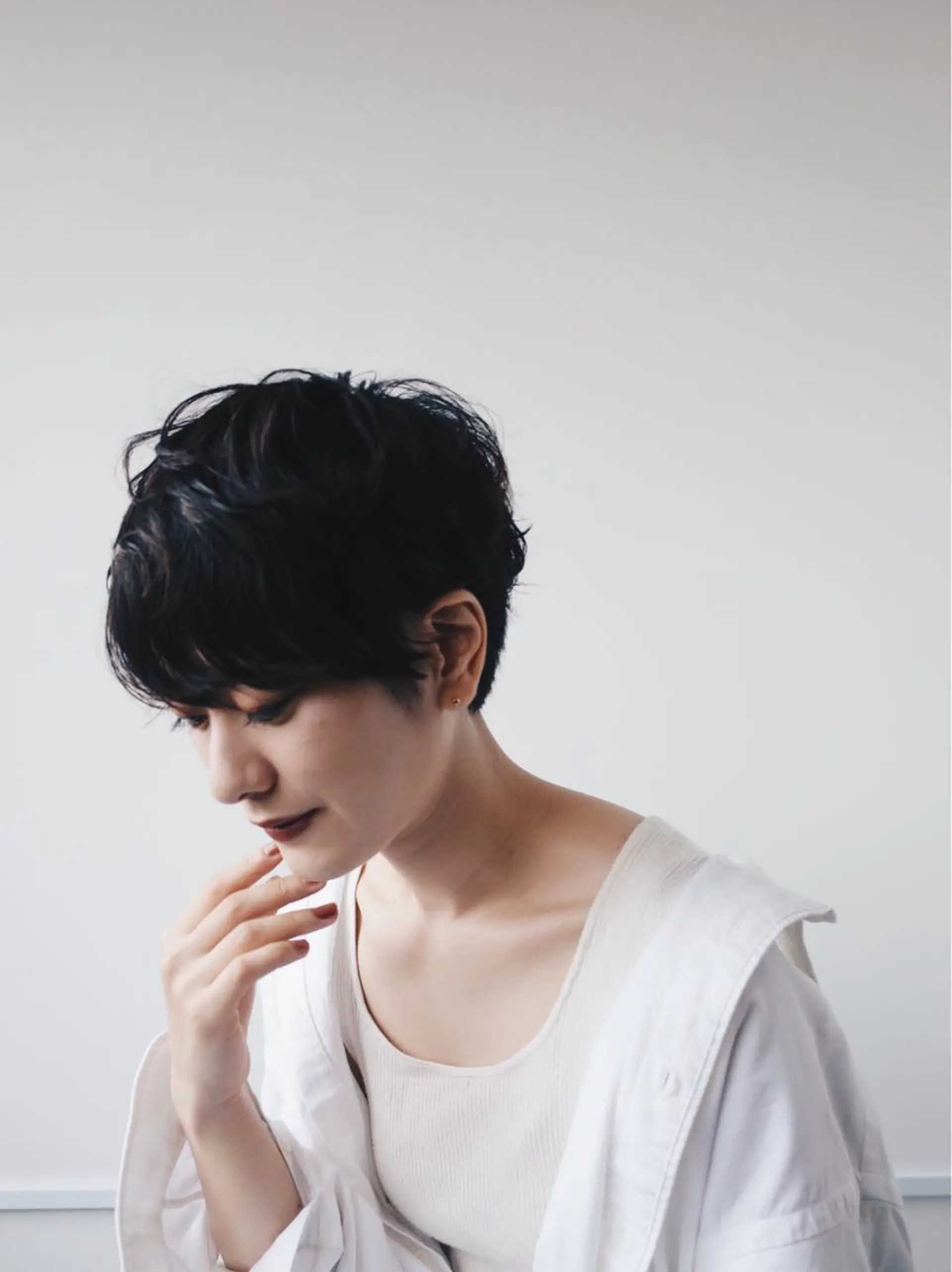 ショート パーマ パーマ ウルフ、ボブ美容師 今井のヘアスタイル