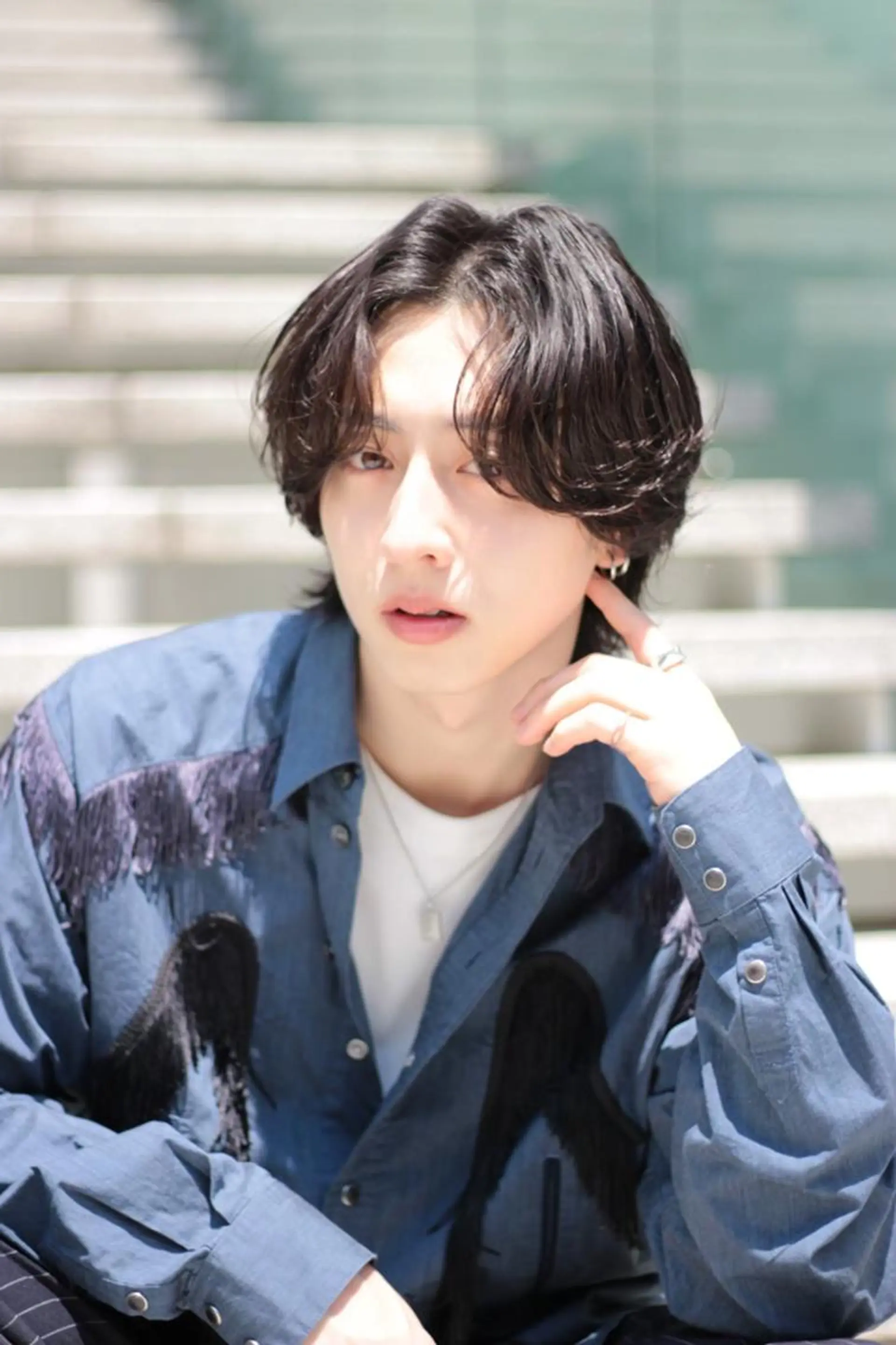 メンズ カット パーマ ヘアセット 仕上がり満足度No. 1🔥BLUCK🔥のヘアスタイル
