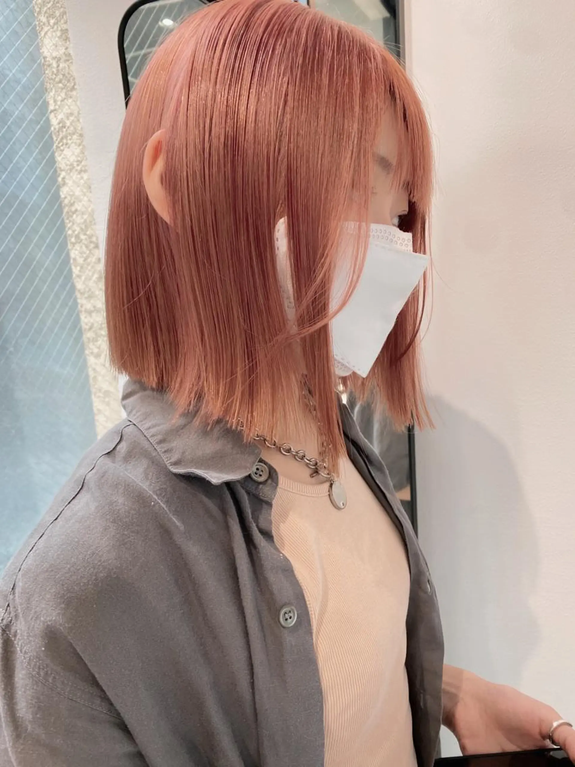 ミディアム カラー Living所属・ヨシモトリョウ 髪質改善/美髪のヘアスタイル