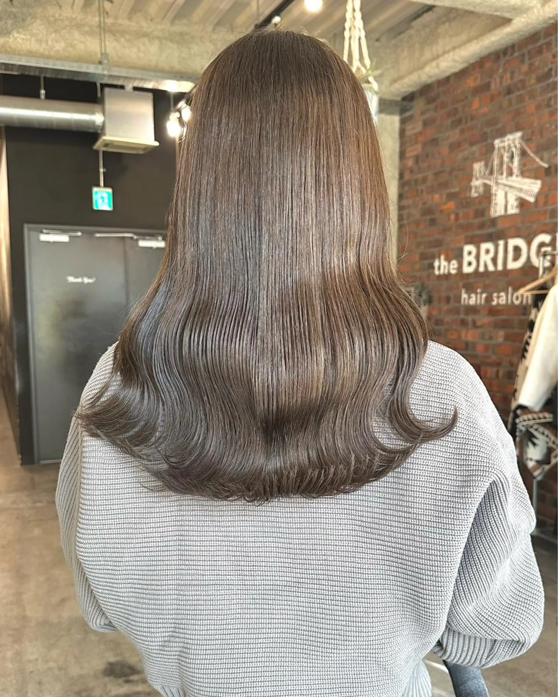 セミロング カラー ヘアカラー トリートメント 村田 来倖のヘアスタイル