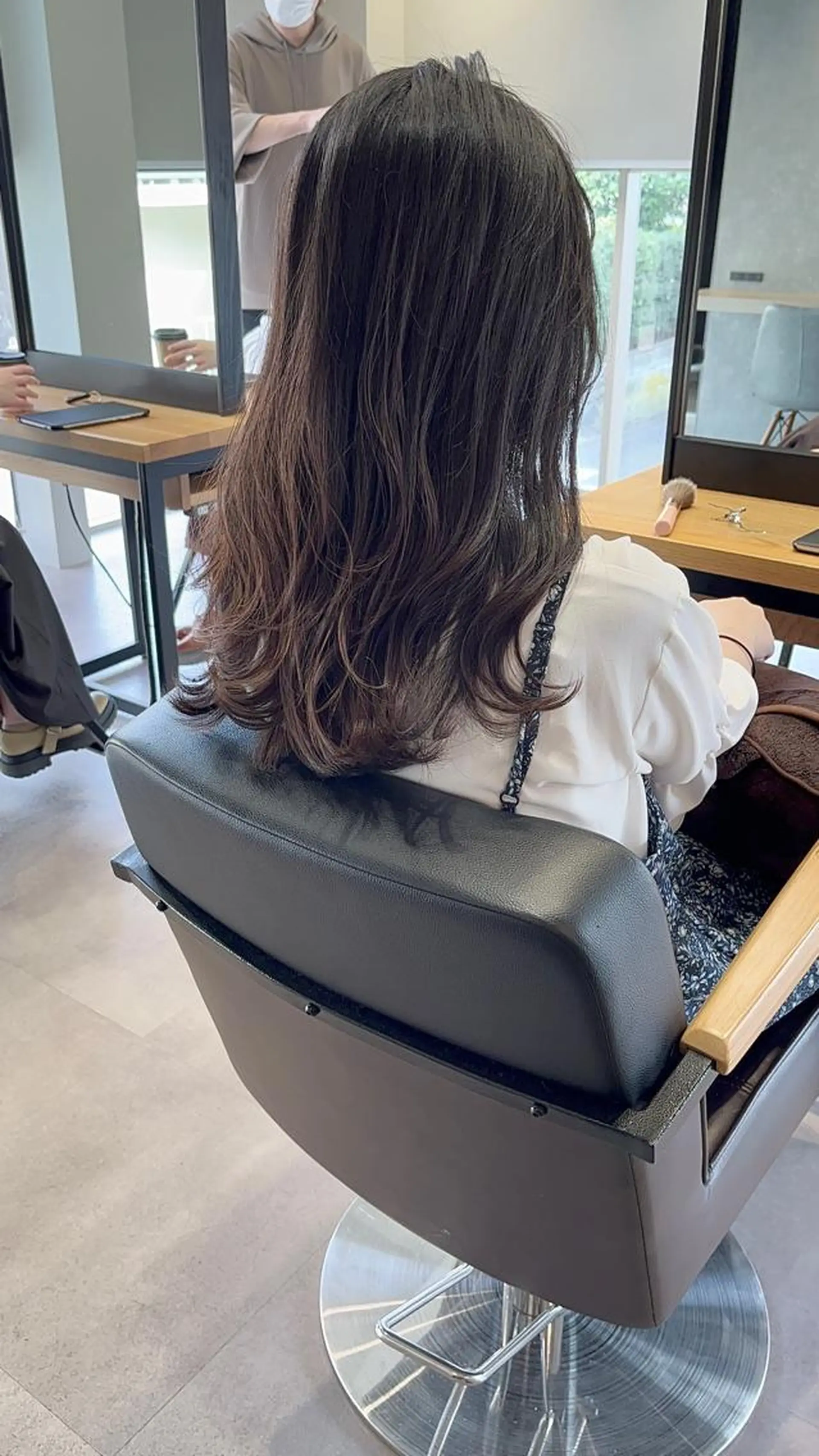 セミロング カット ヘアカラー トリートメント ヘッドスパ 佐藤優太朗 似合わせ/髪質改善のヘアスタイル