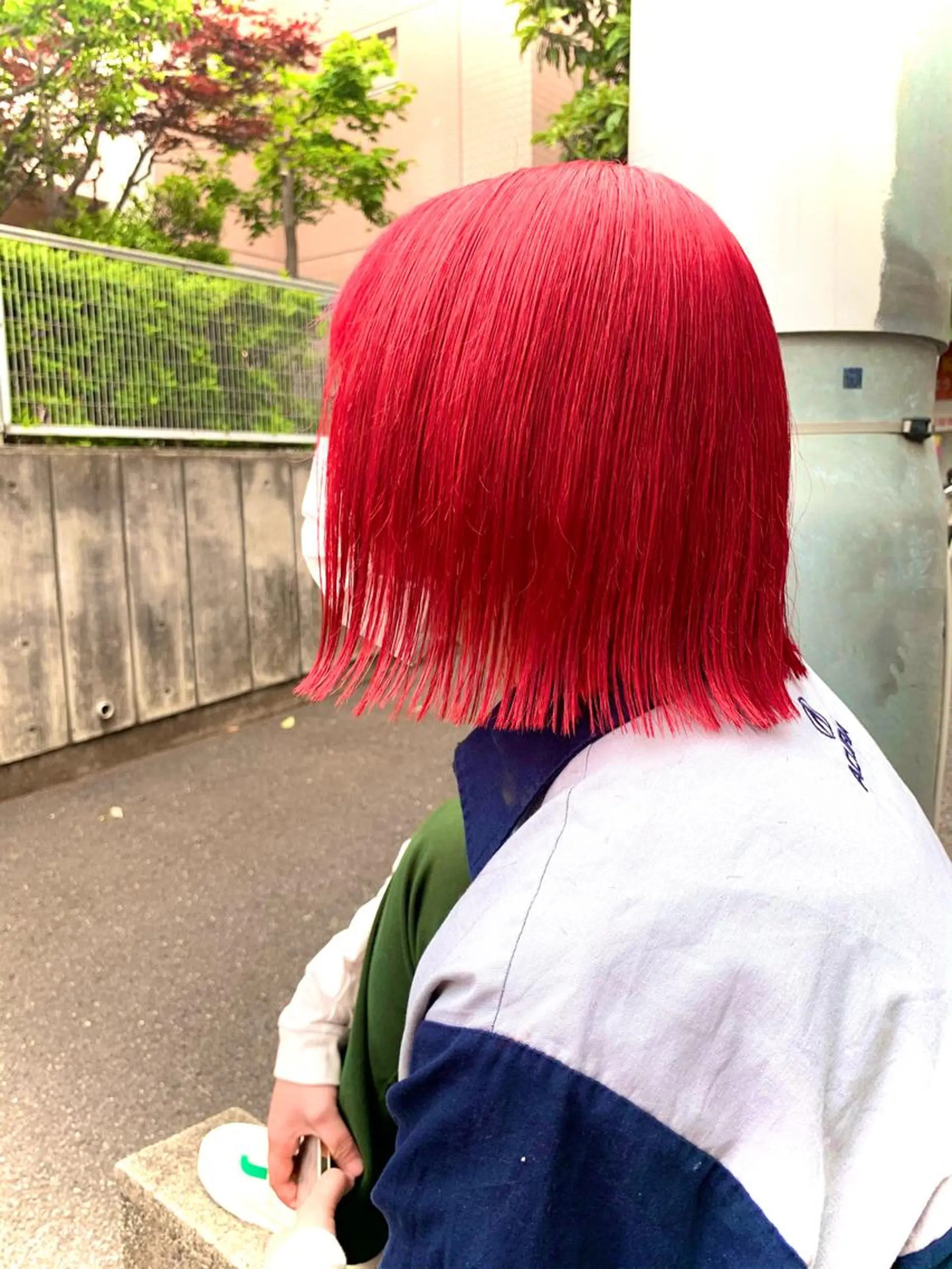 ショート カラー ヘアカラー トリートメント ヘアセット 🎀透明感ブリーチ カラー🎀ミズキのヘアスタイル