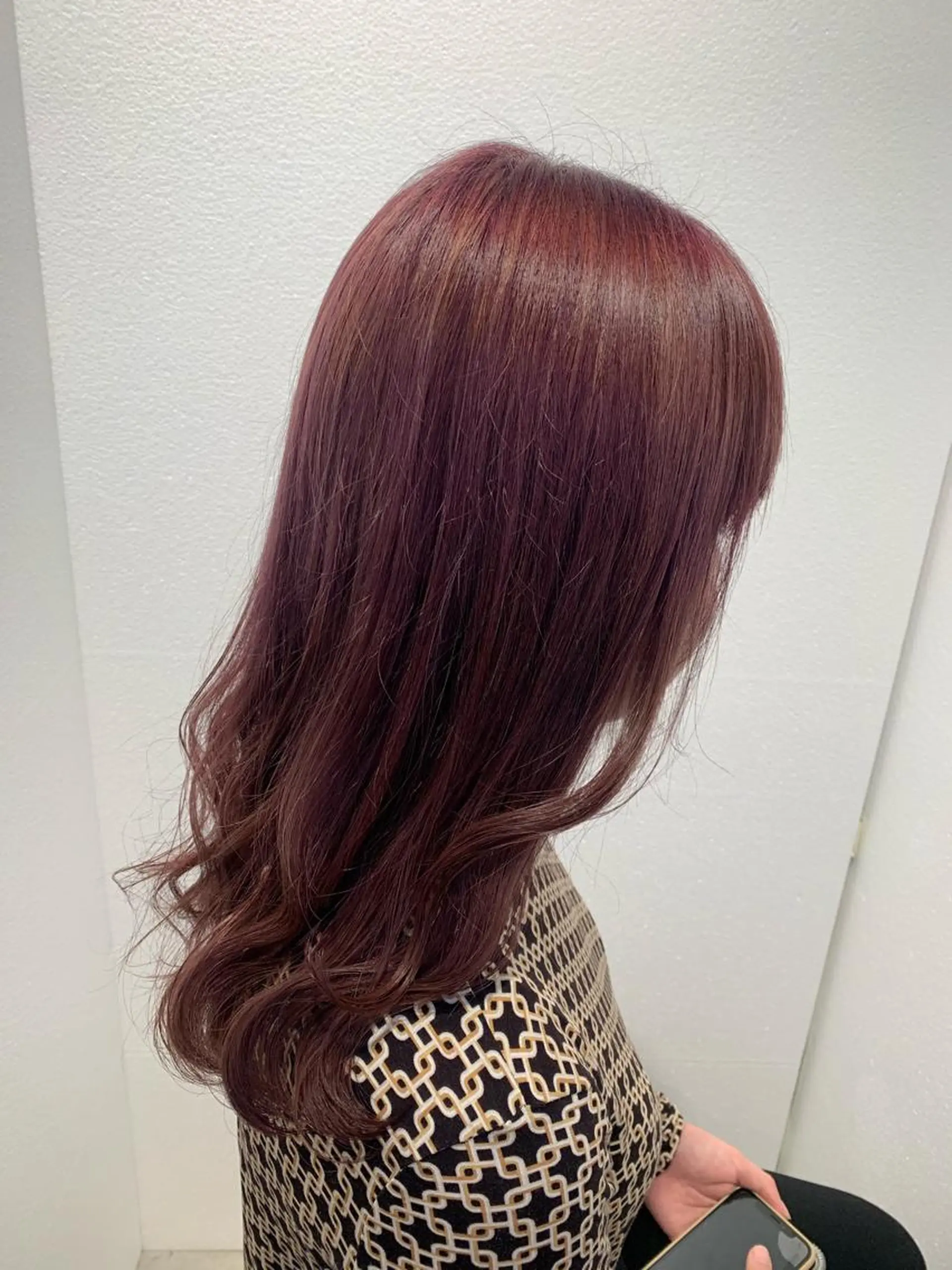 セミロング ヘアカラー トリートメント ブリーチ/髪質改善 前田志穂のヘアスタイル
