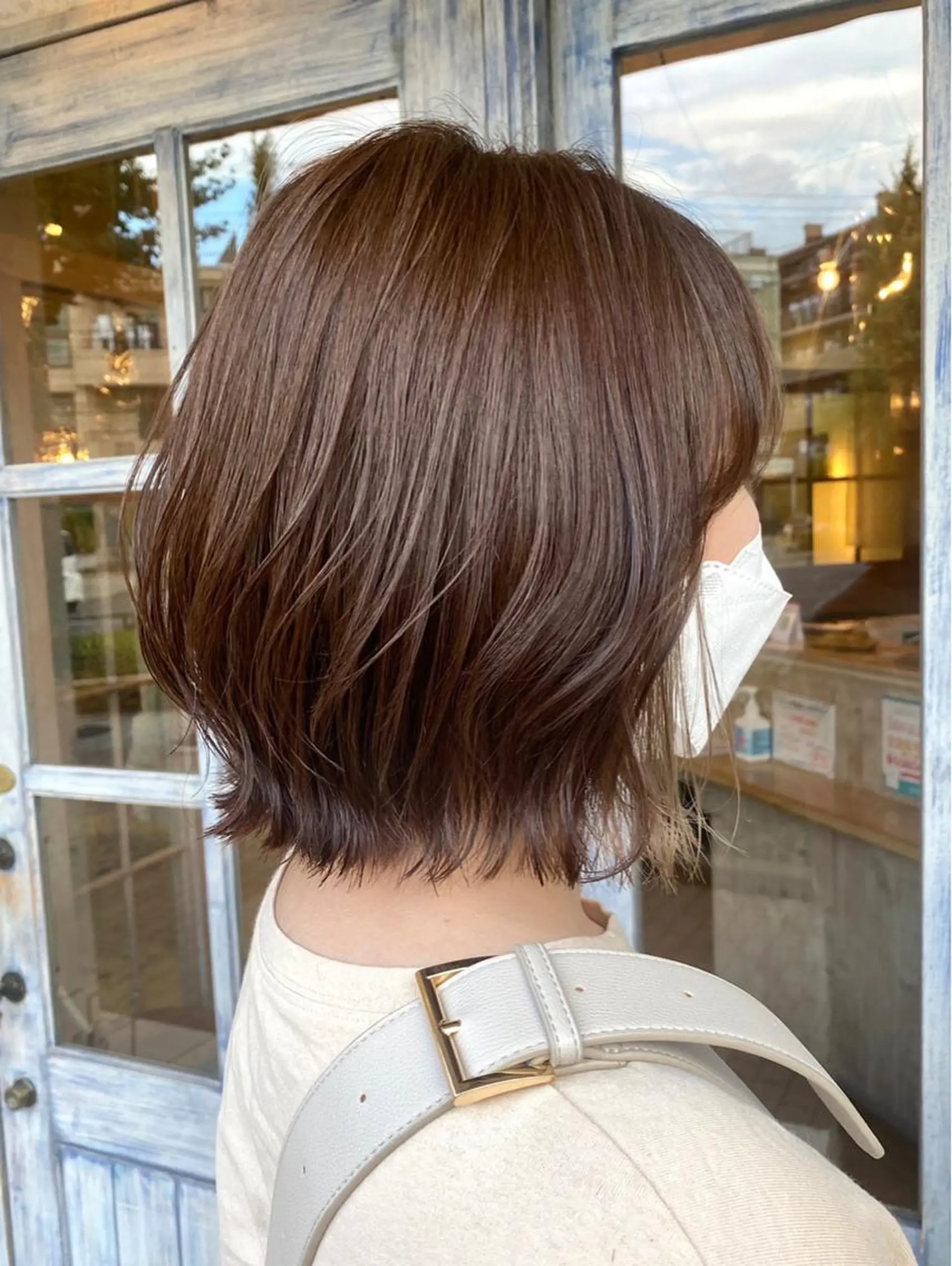 ショート くびれヘア レイヤーカット amie by afloat(エイミーバイアフロート)所属・井上 日菜乃のヘアスタイル
