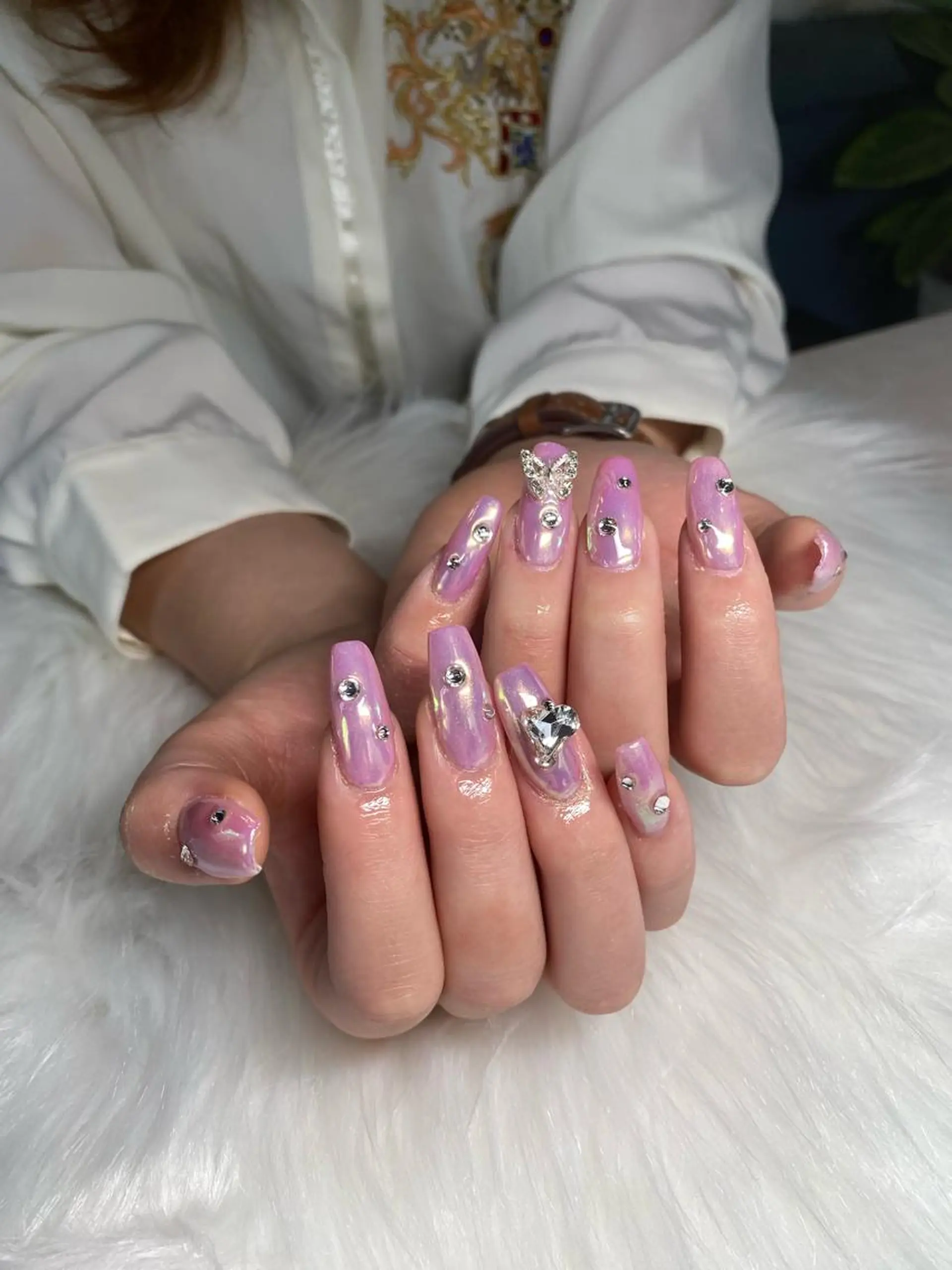 ネイル オーロラネイル lillion nail salon所属・Ru nail♡のネイルデザイン