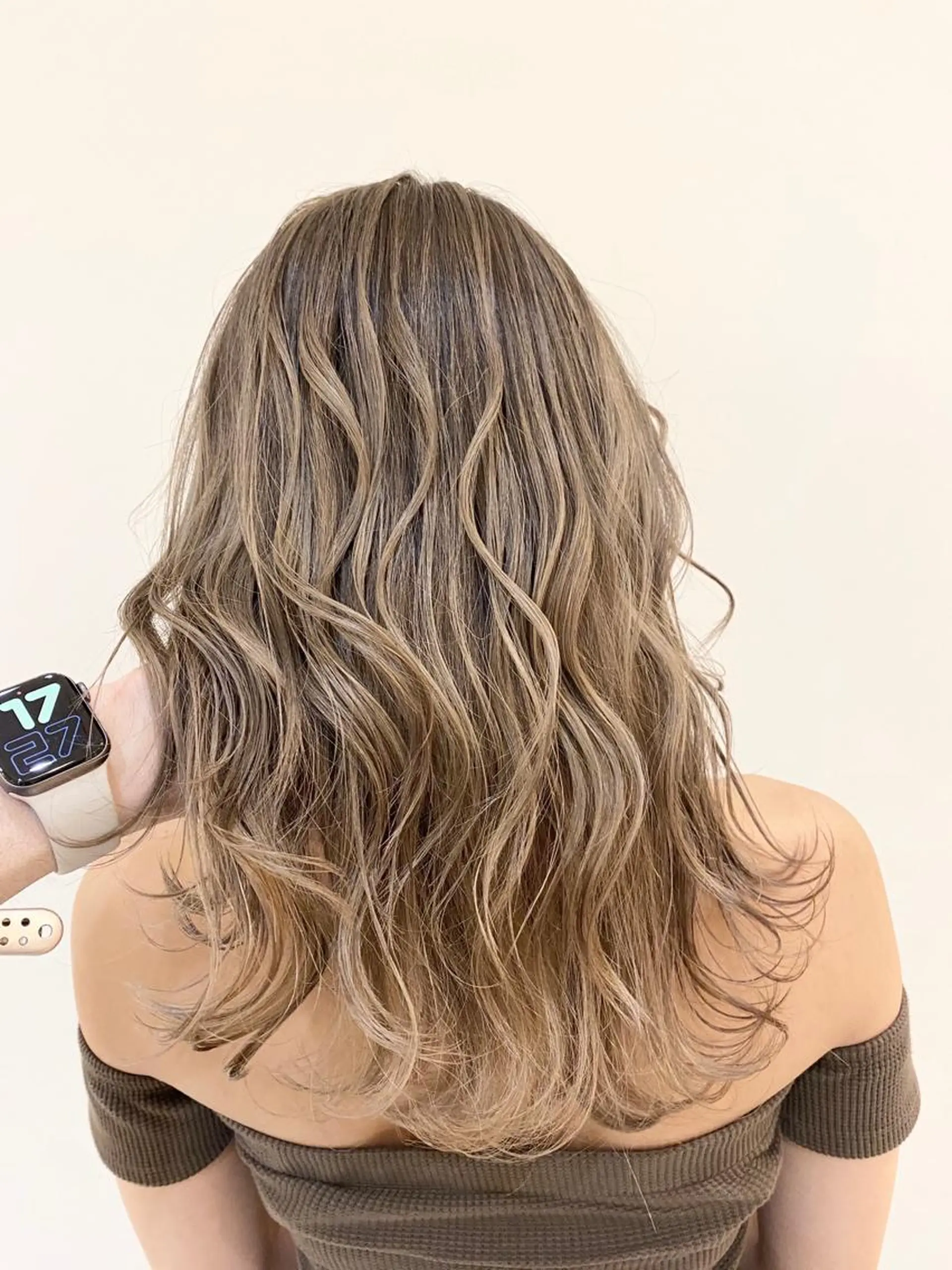 ミディアム カラー カット ヘアカラー エクステ 美髪改善・ストレート 🌿エクステ/カンジのヘアスタイル