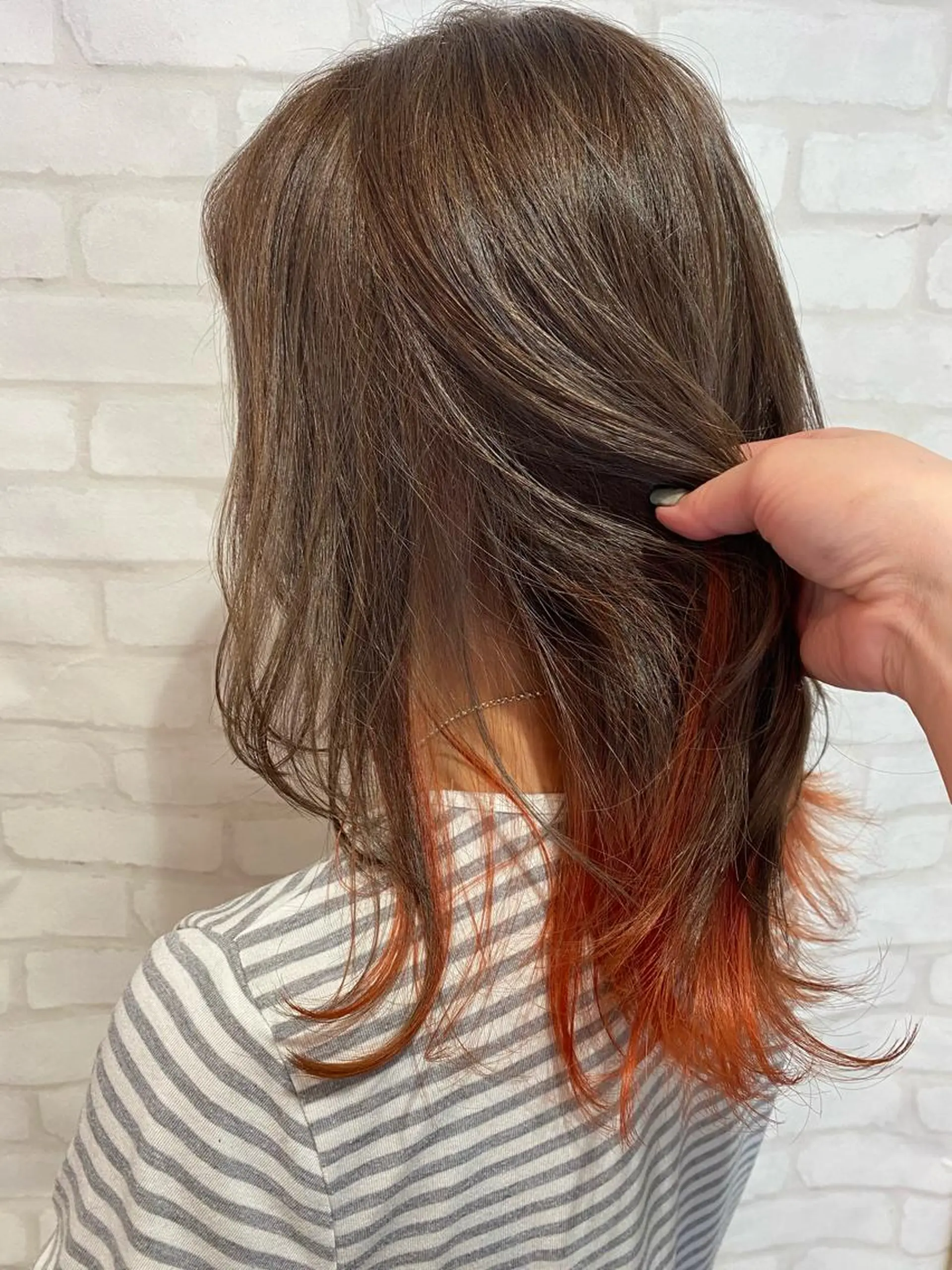カラー ヘアアレンジ モデル募集中🤍🫧 舘田　千乃のヘアスタイル