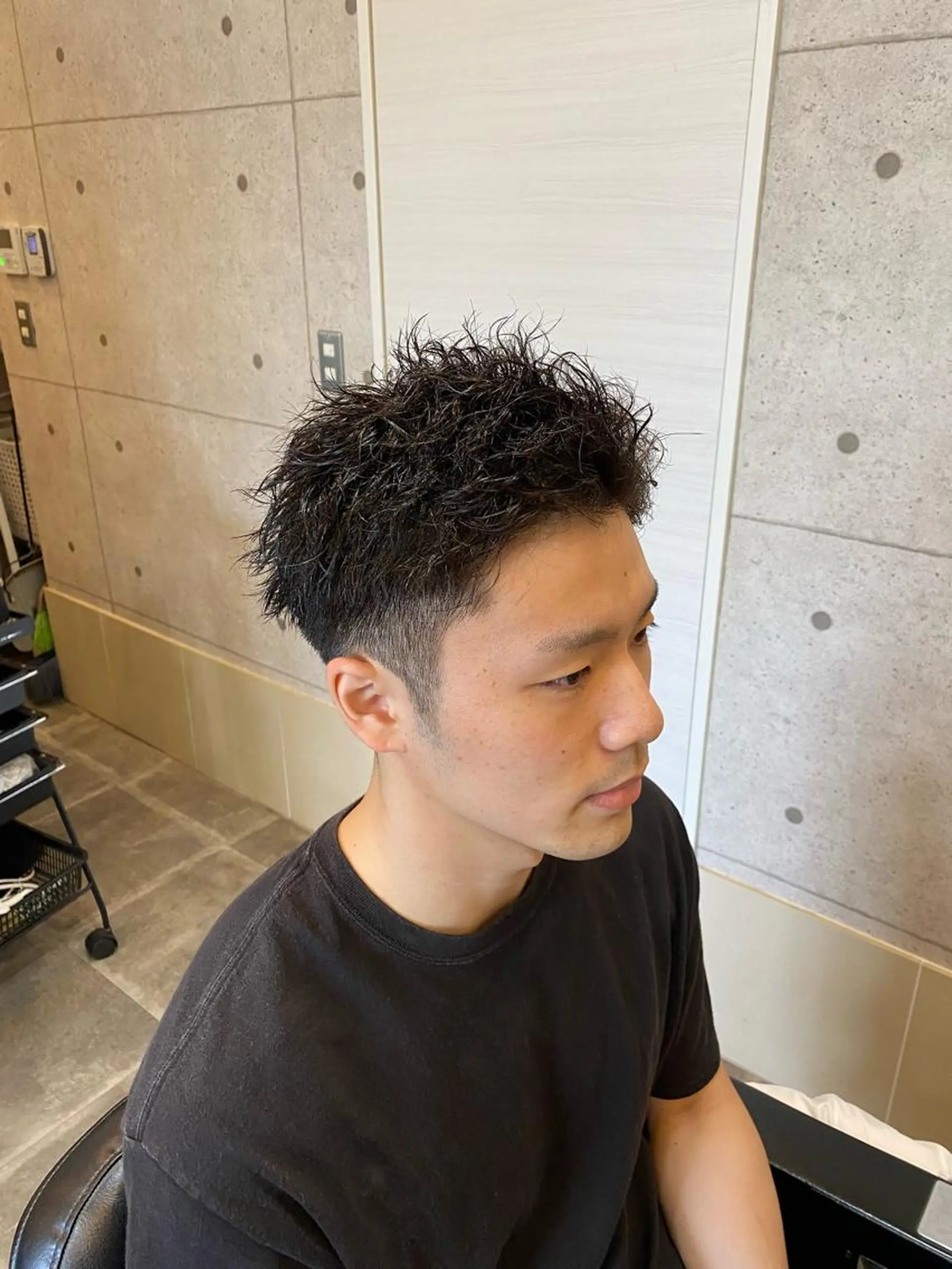 メンズ カット パーマ Cut House Shiomi所属・🔥メンズ専門🔥 Ayutoのヘアスタイル