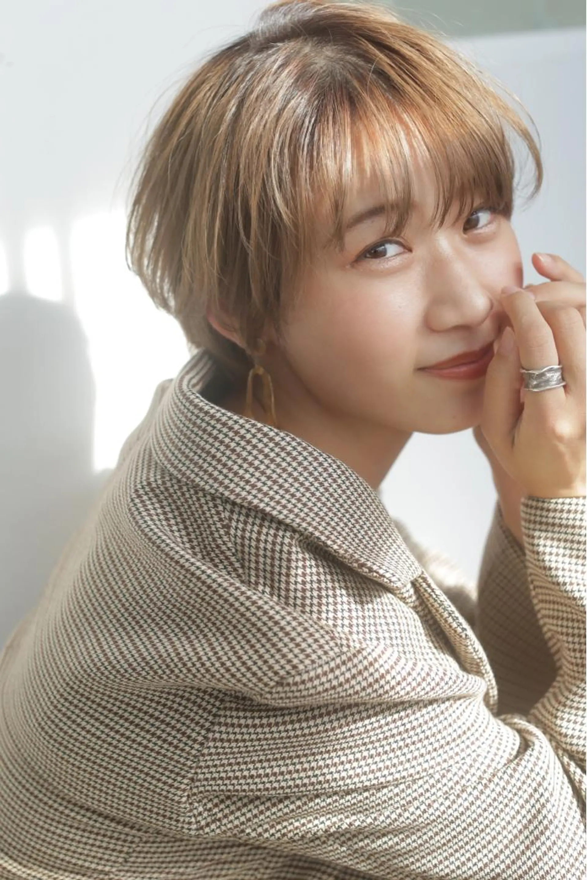 ショート カラー 保子 祐里香のヘアスタイル