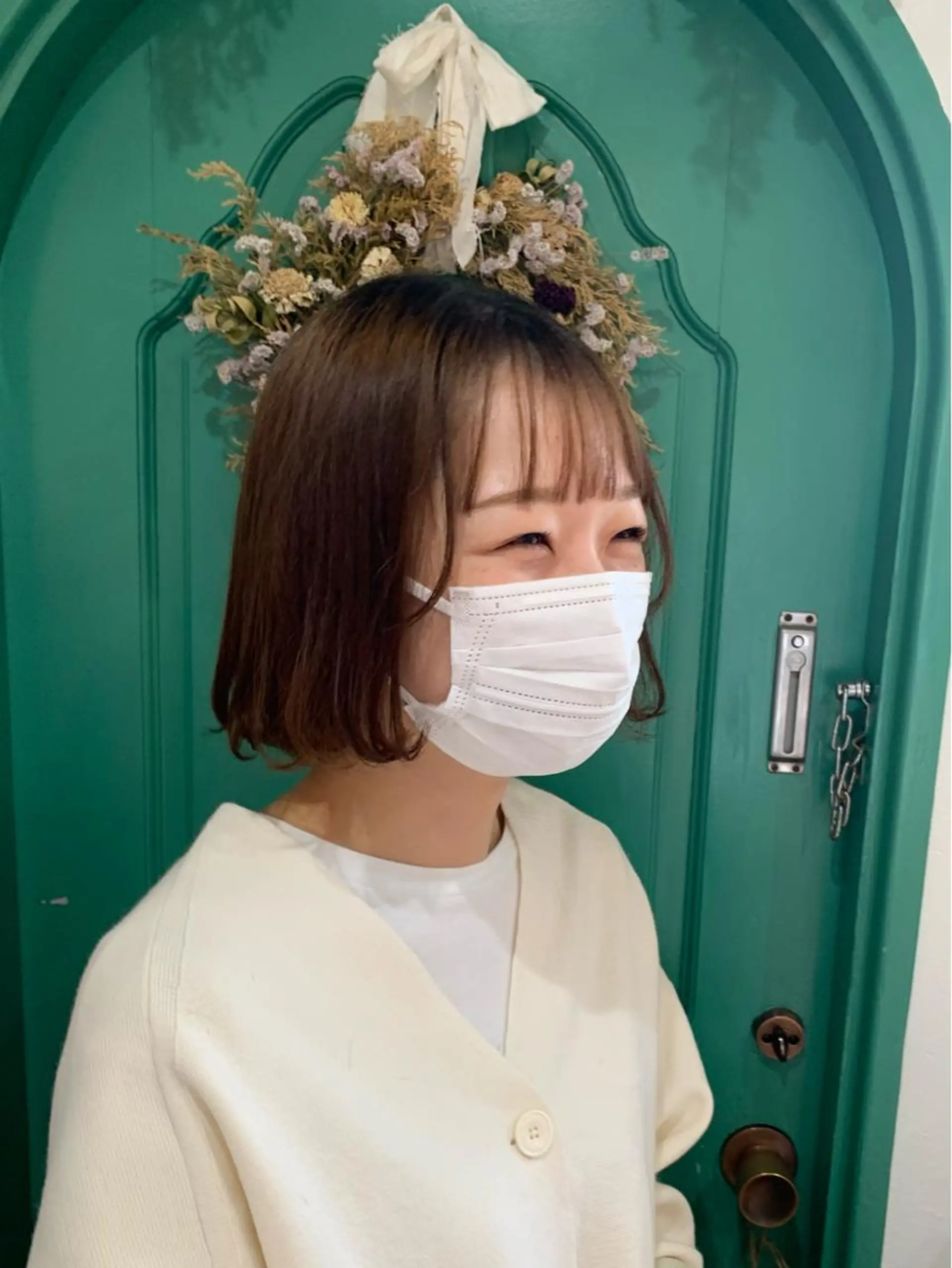 ショート カット 縮毛矯正 佐藤 美咲のヘアスタイル