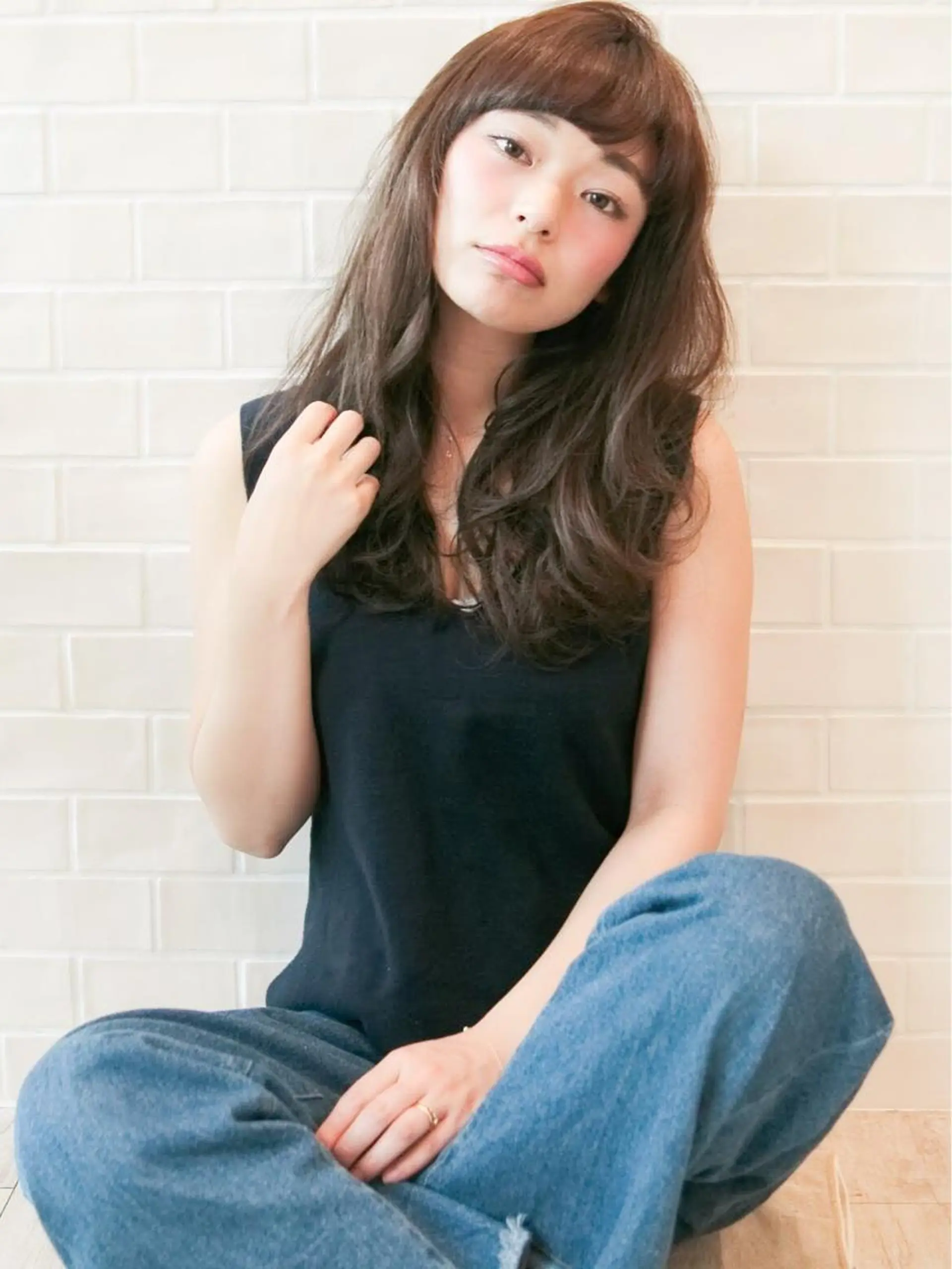 ロング カラー ロング 🌈限定価格🌈 鈴木　瑛輔のヘアスタイル