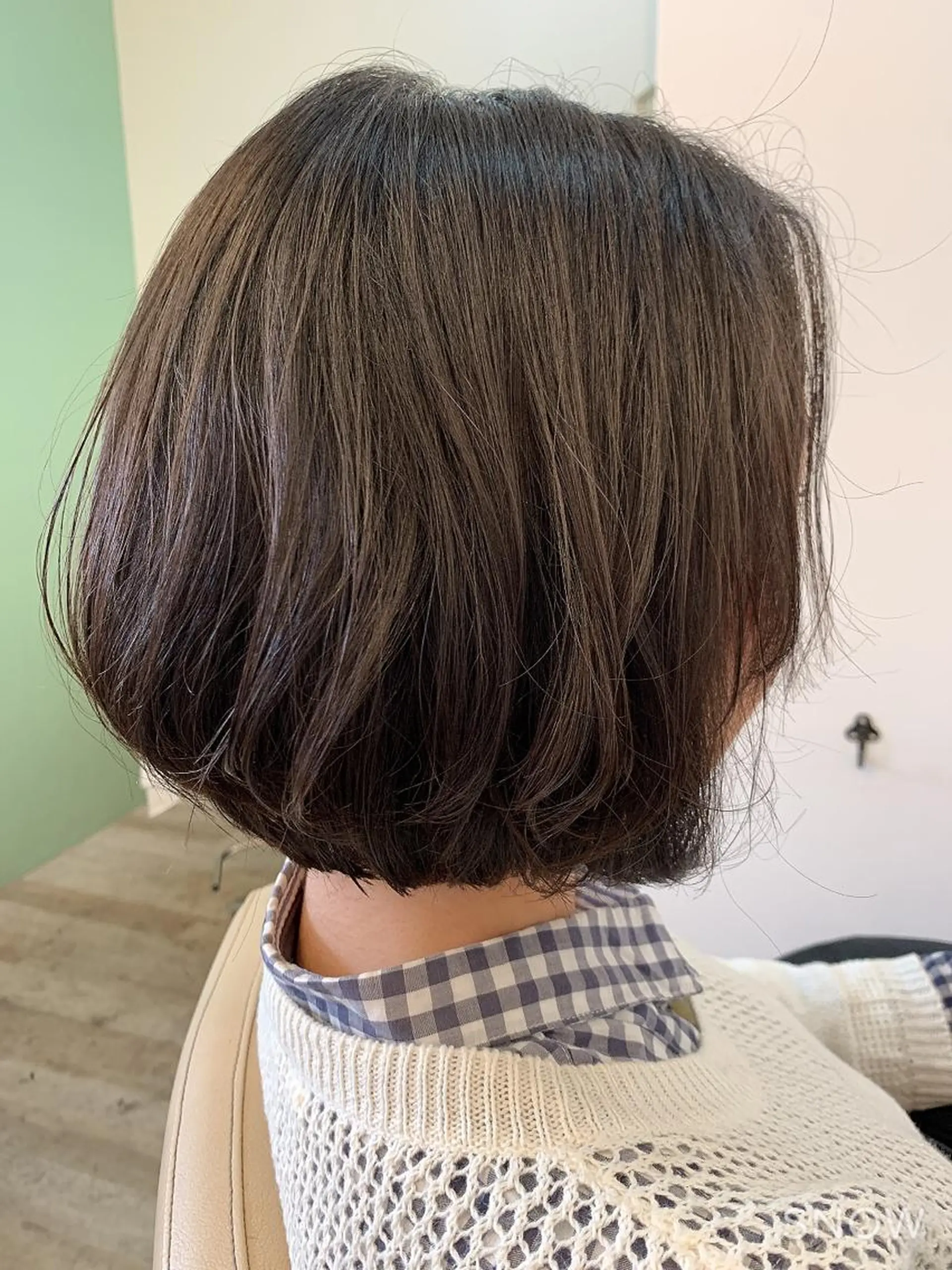 ショート ボブ 似合わせカット得意 仁井亮のヘアスタイル