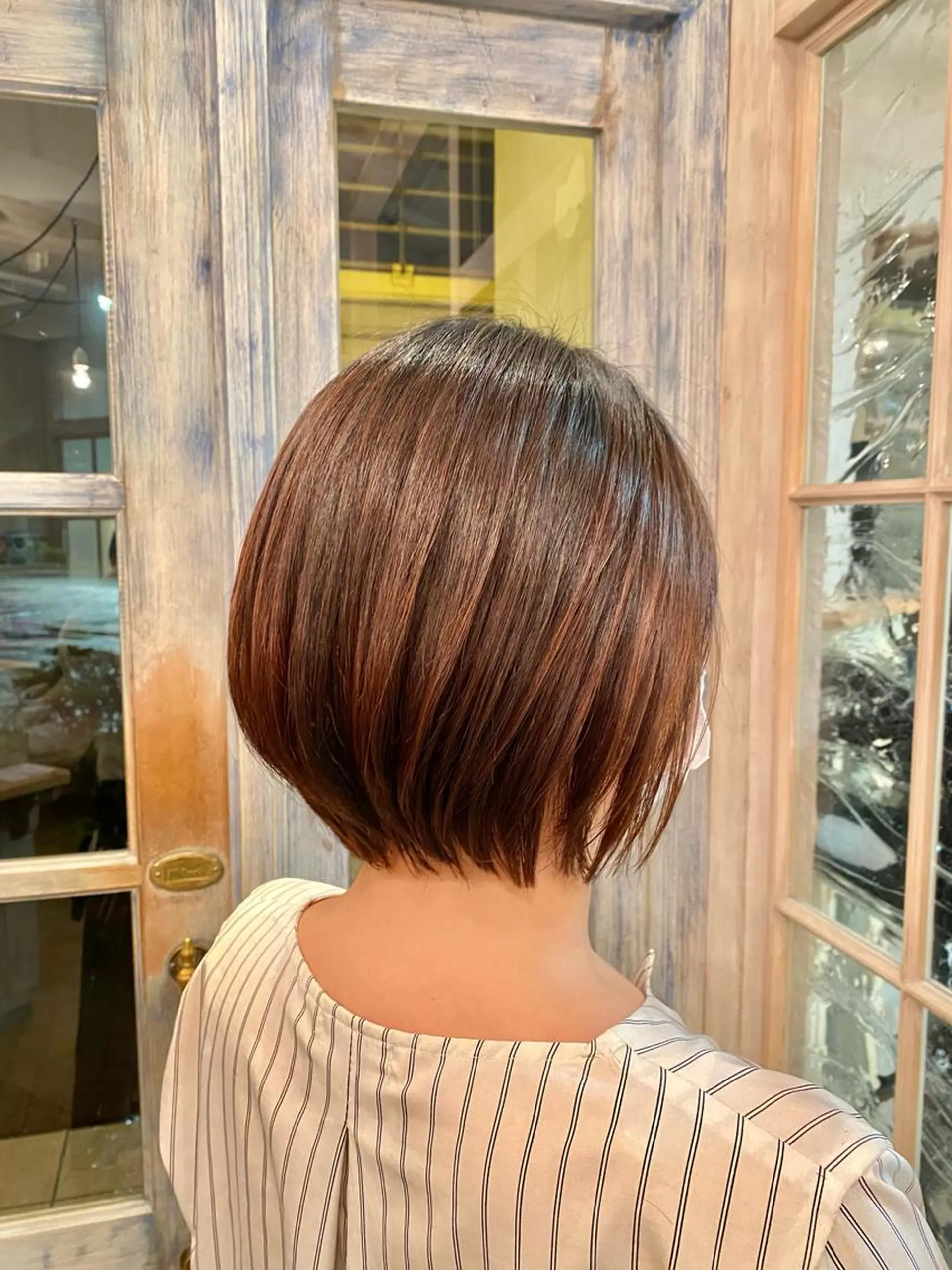ショート 丸みショート ショートヘア エイミーバイアフロート所属・Kasuga Sayuriのヘアスタイル