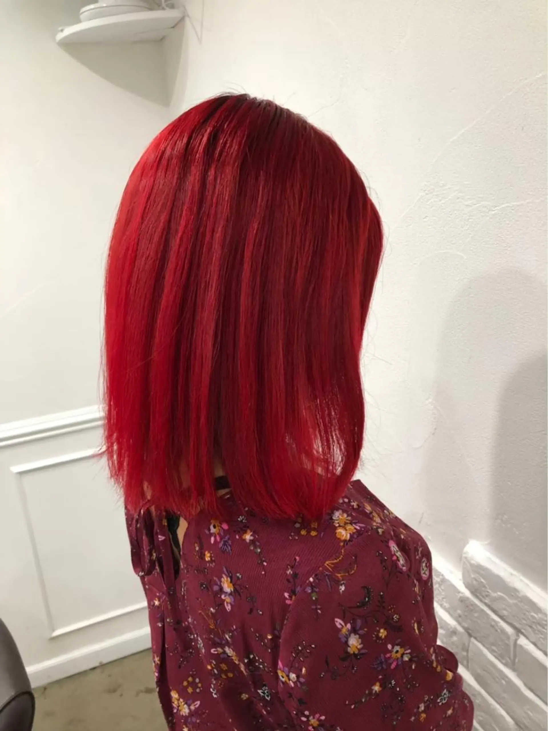 ミディアム カラー 髪質改善　縮毛矯正 Ryuki🦮のヘアスタイル