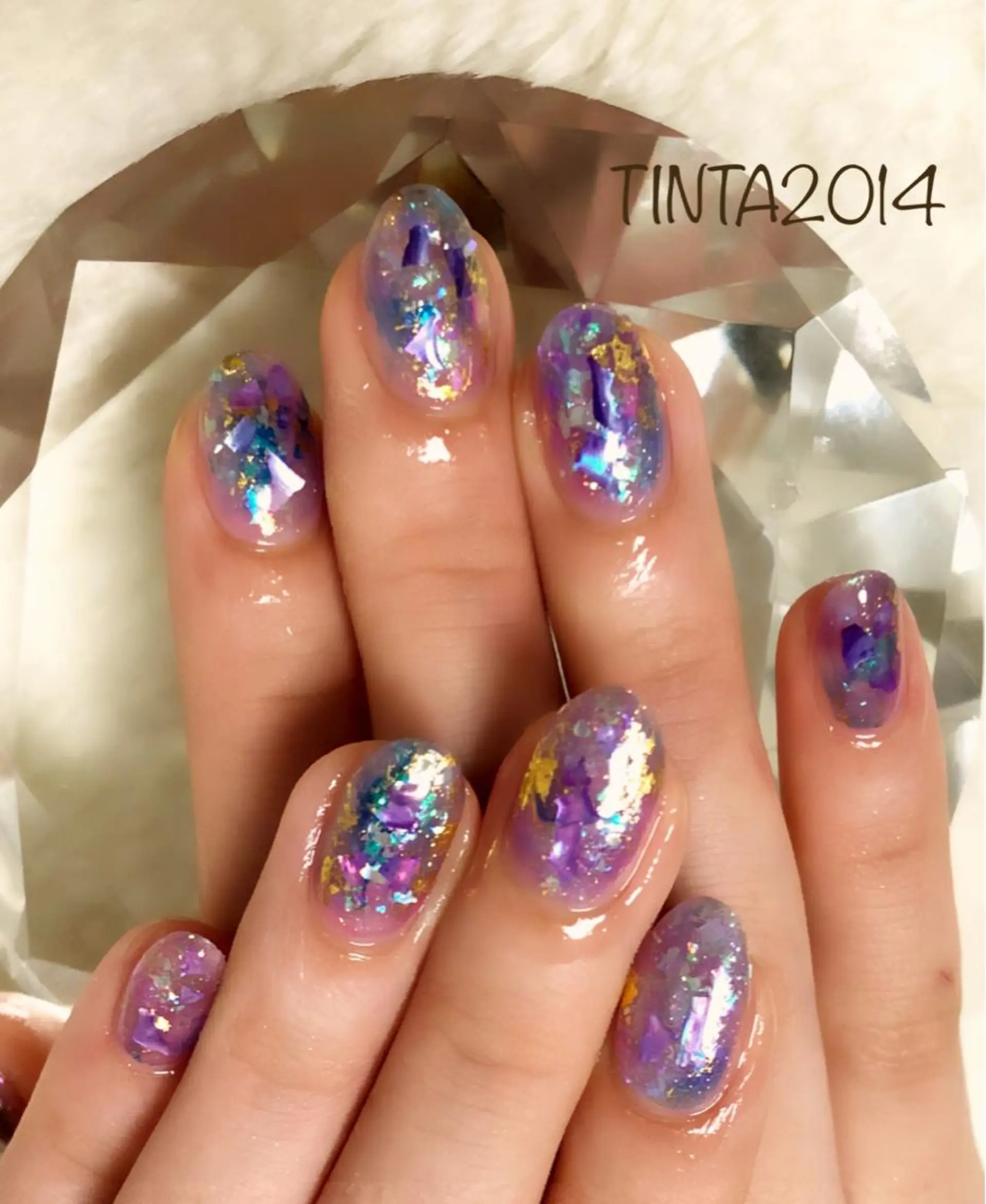 ネイル キラキラネイル ネイルサロン ティンタ所属・馬場 典子のネイルデザイン