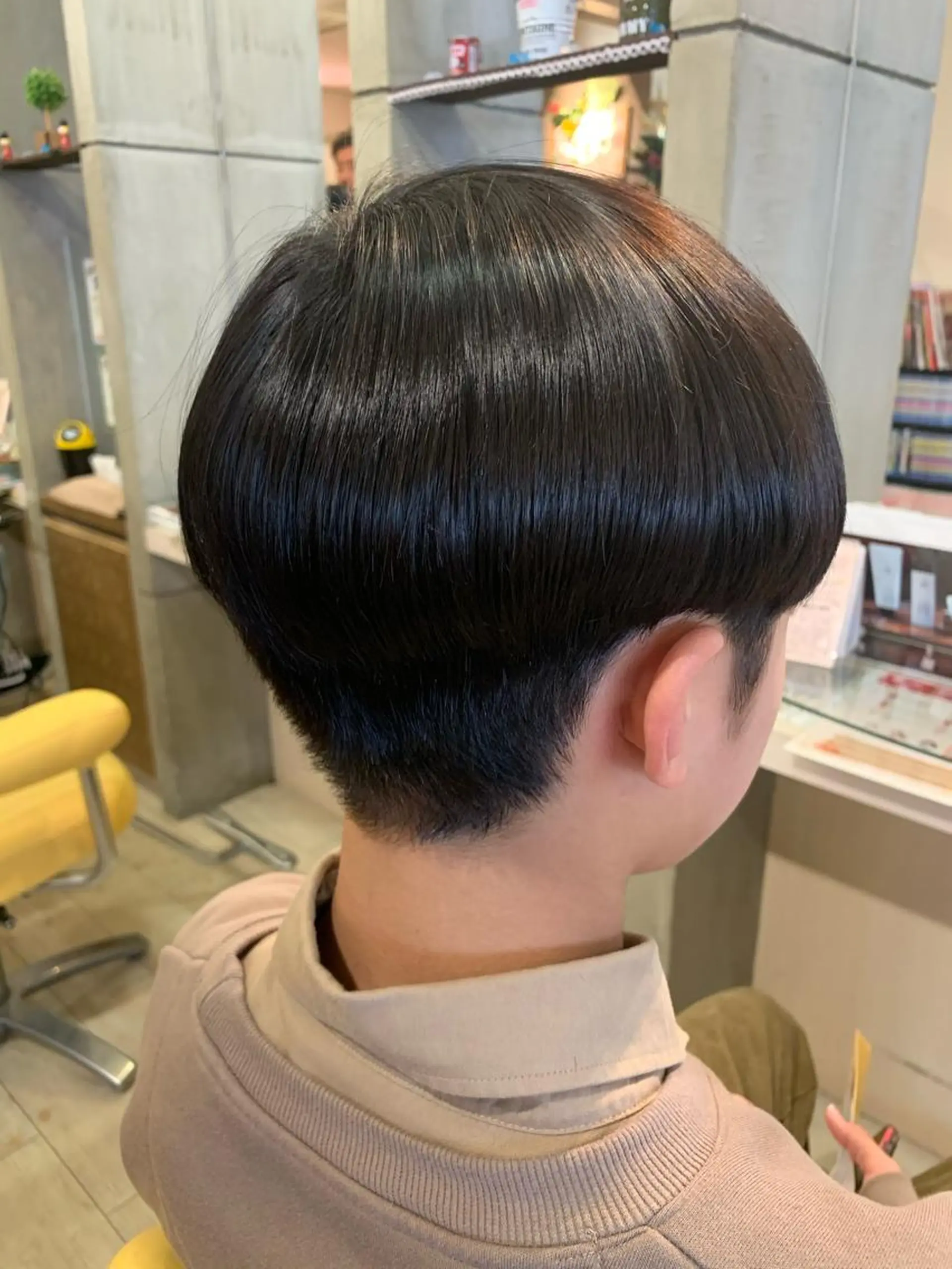 ショート メンズ 加藤 実穂のヘアスタイル