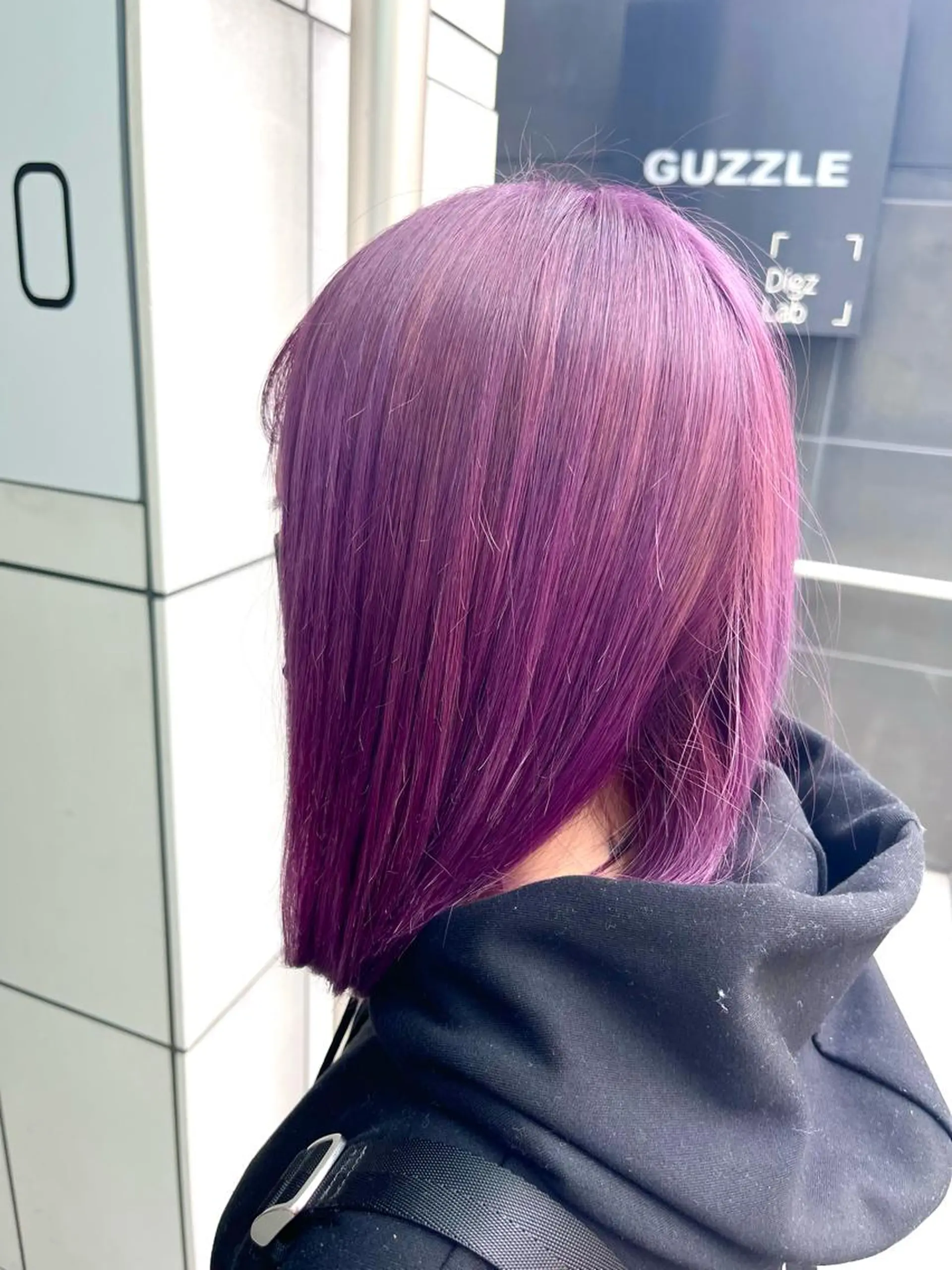 ミディアム カラー ヘアカラー トリートメント ヘアセット 🎀透明感ブリーチ カラー🎀ミズキのヘアスタイル
