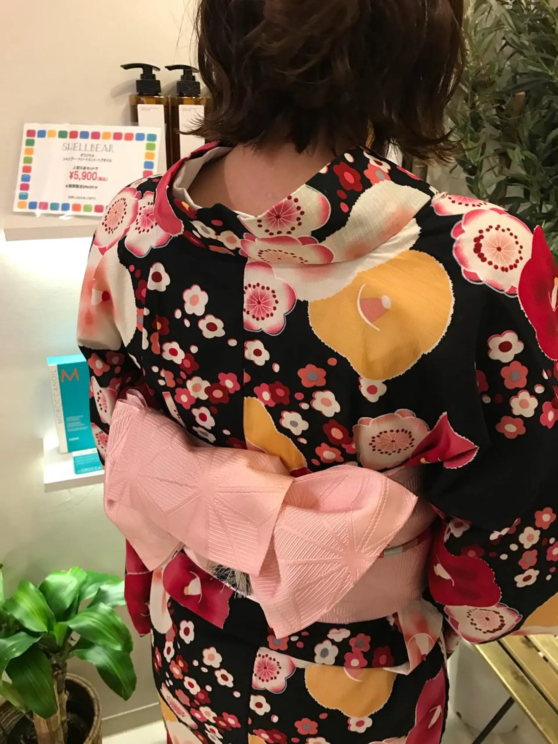 ショート ヘアアレンジ 浴衣 ALVAREZ BARBER SHOP所属・takebuchi harukaのヘアスタイル