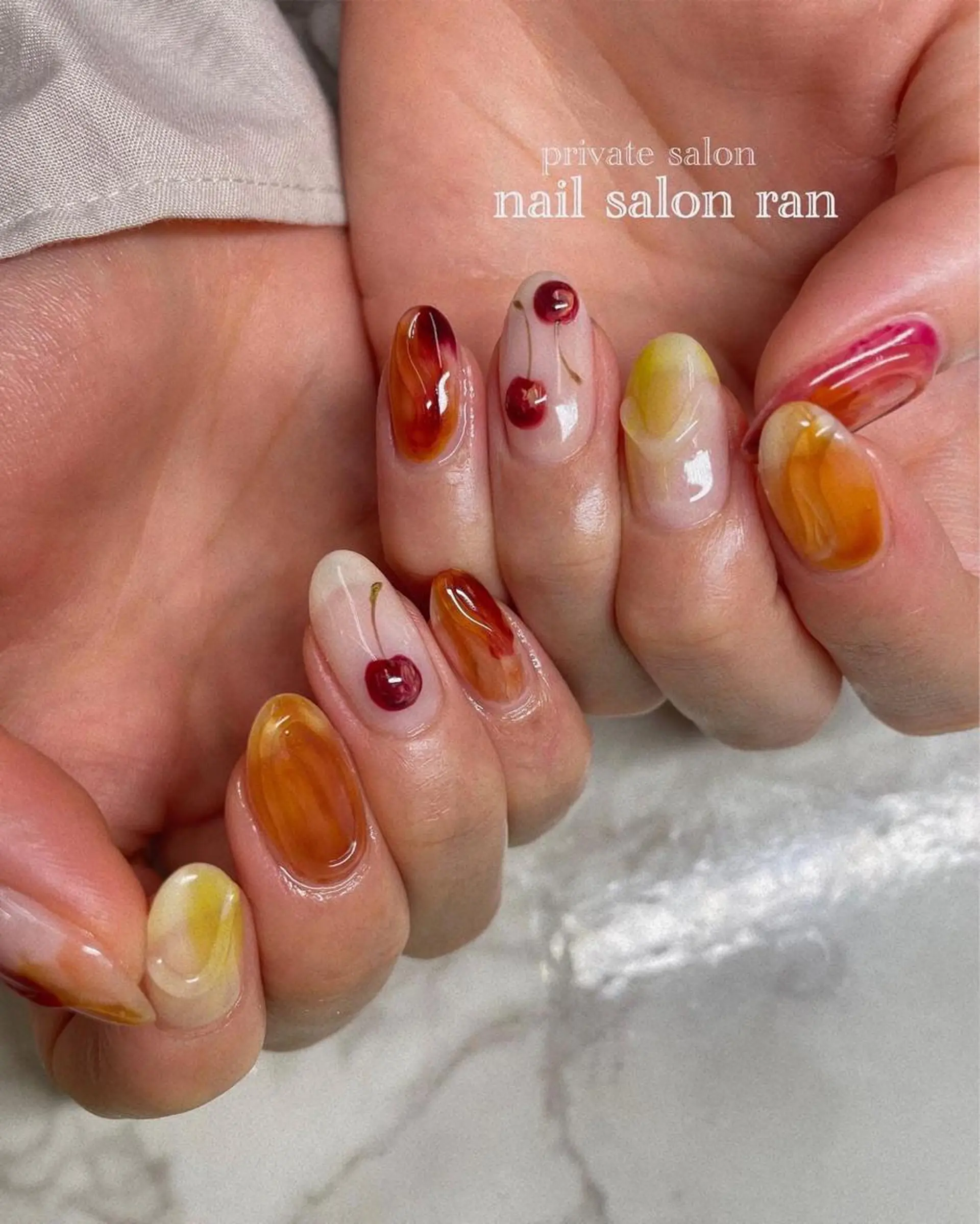 ネイル nailsalon ranのネイルデザイン