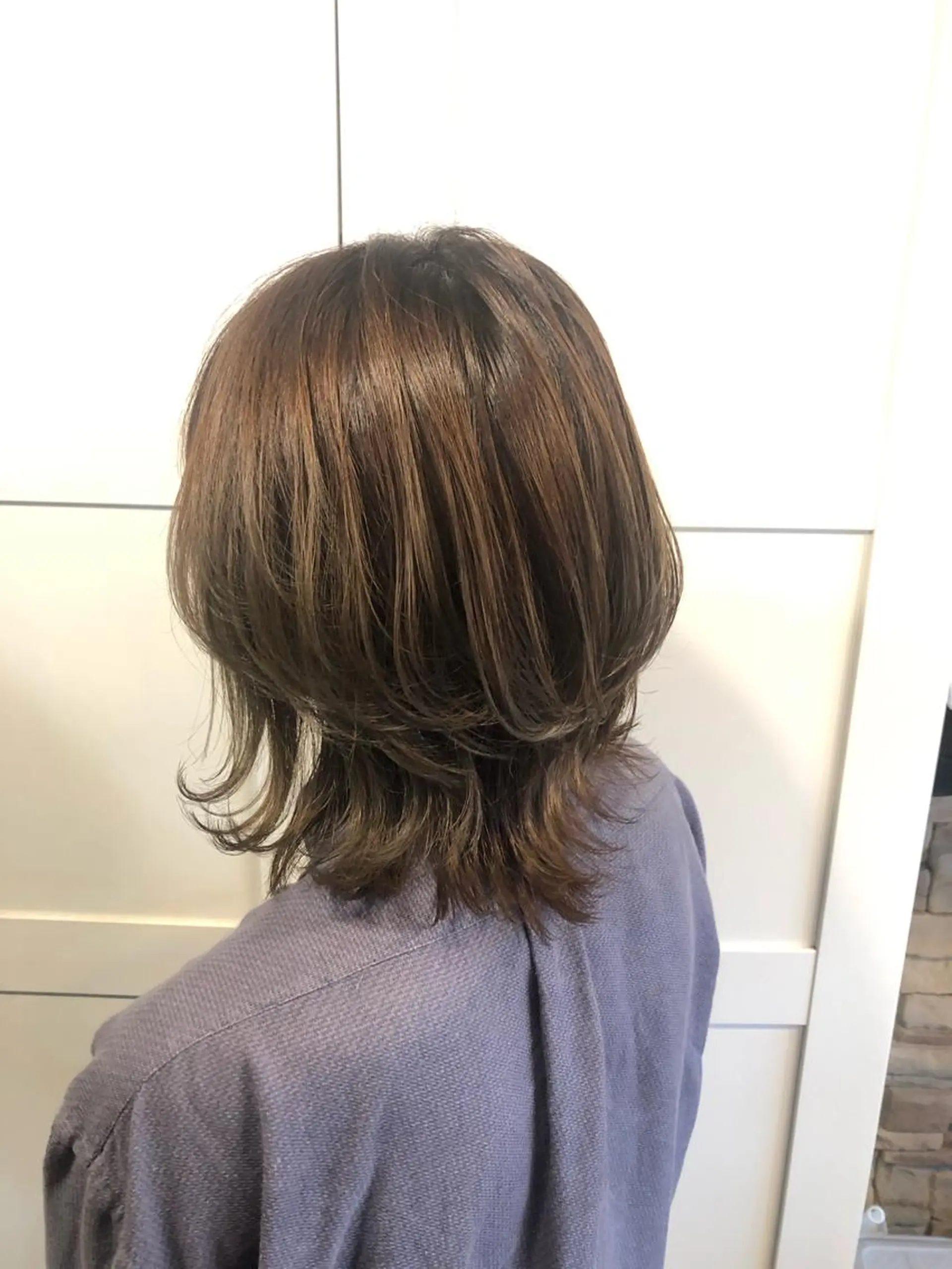 ミディアム カラー カット ヘアカラー トリートメント ✂️Fan.ray 店長✂️木谷宏夢のヘアスタイル