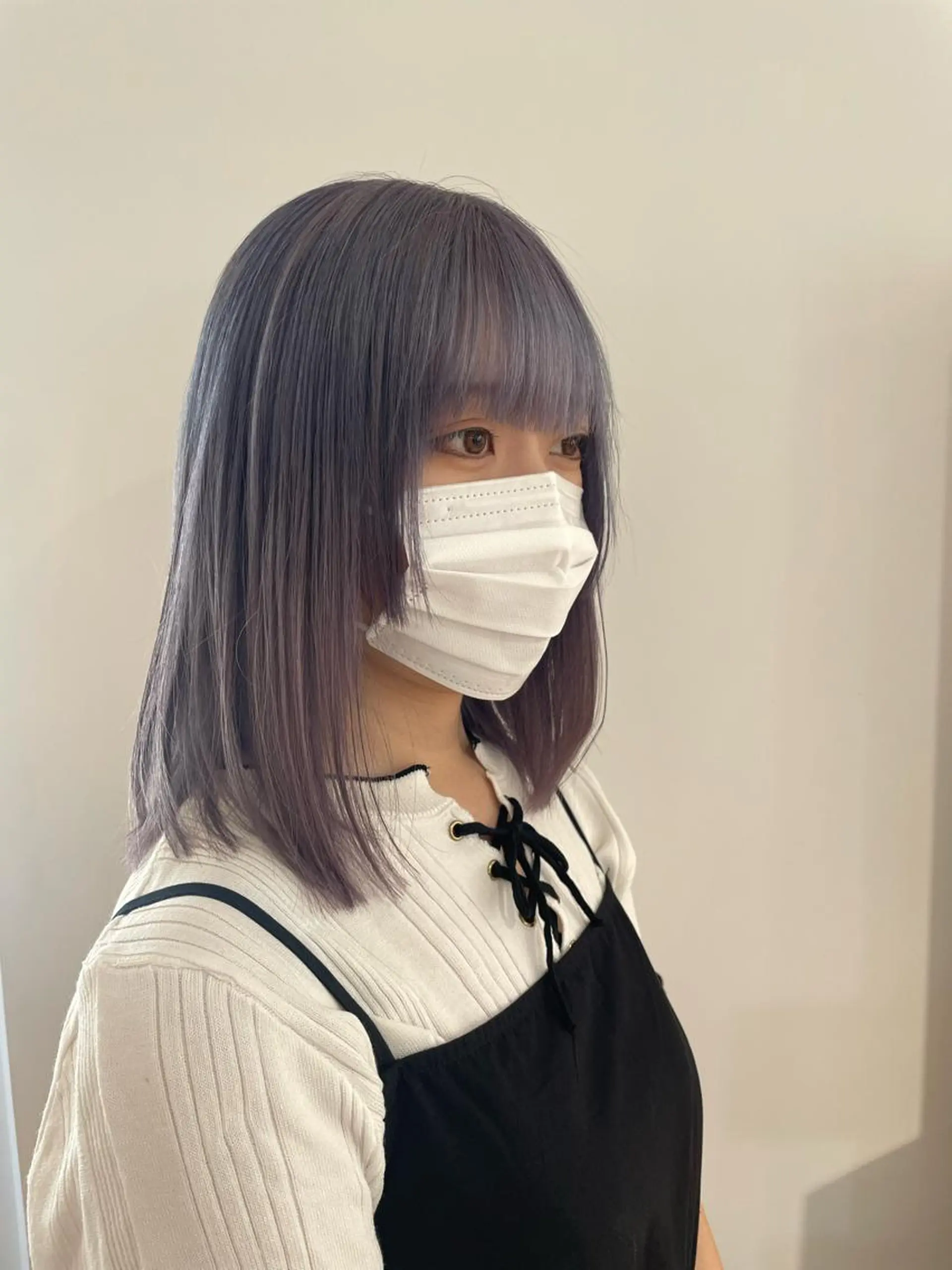 ミディアム 伊藤 愛里のヘアスタイル