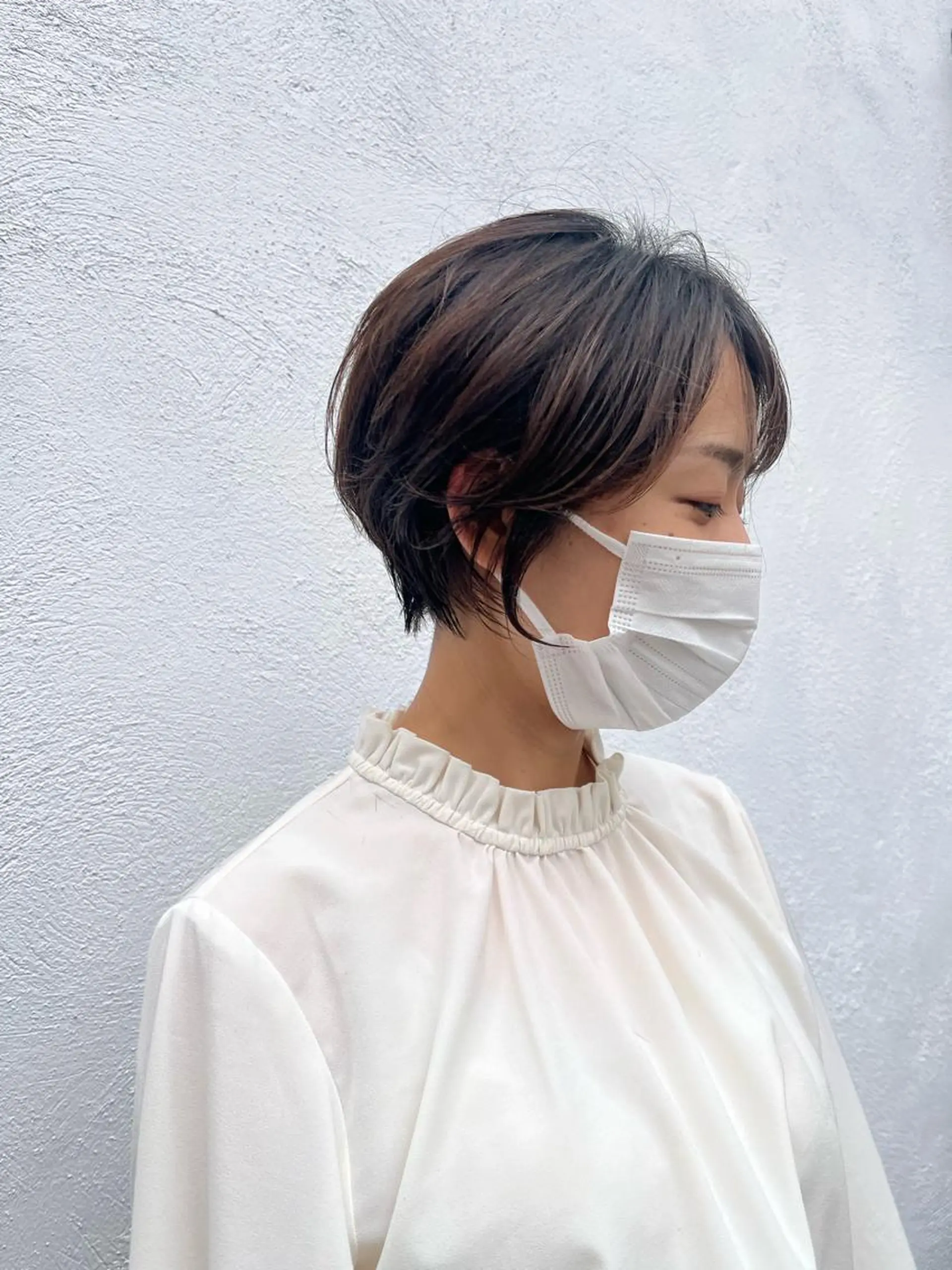 ショート カラー グレージュ SALOWIN神戸三宮店所属・【美髪を叶える】中谷 彰宏（アキ)のヘアスタイル
