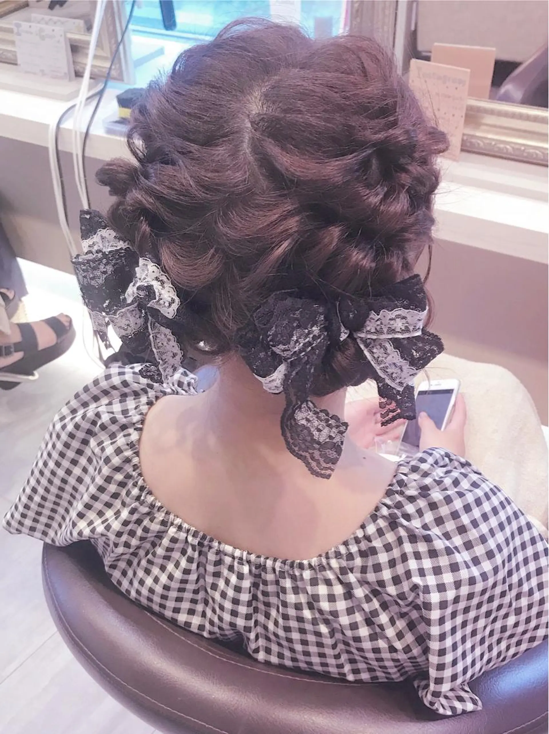 ミディアム ヘアセット Aries🫧 missa𓂃🤍のヘアスタイル