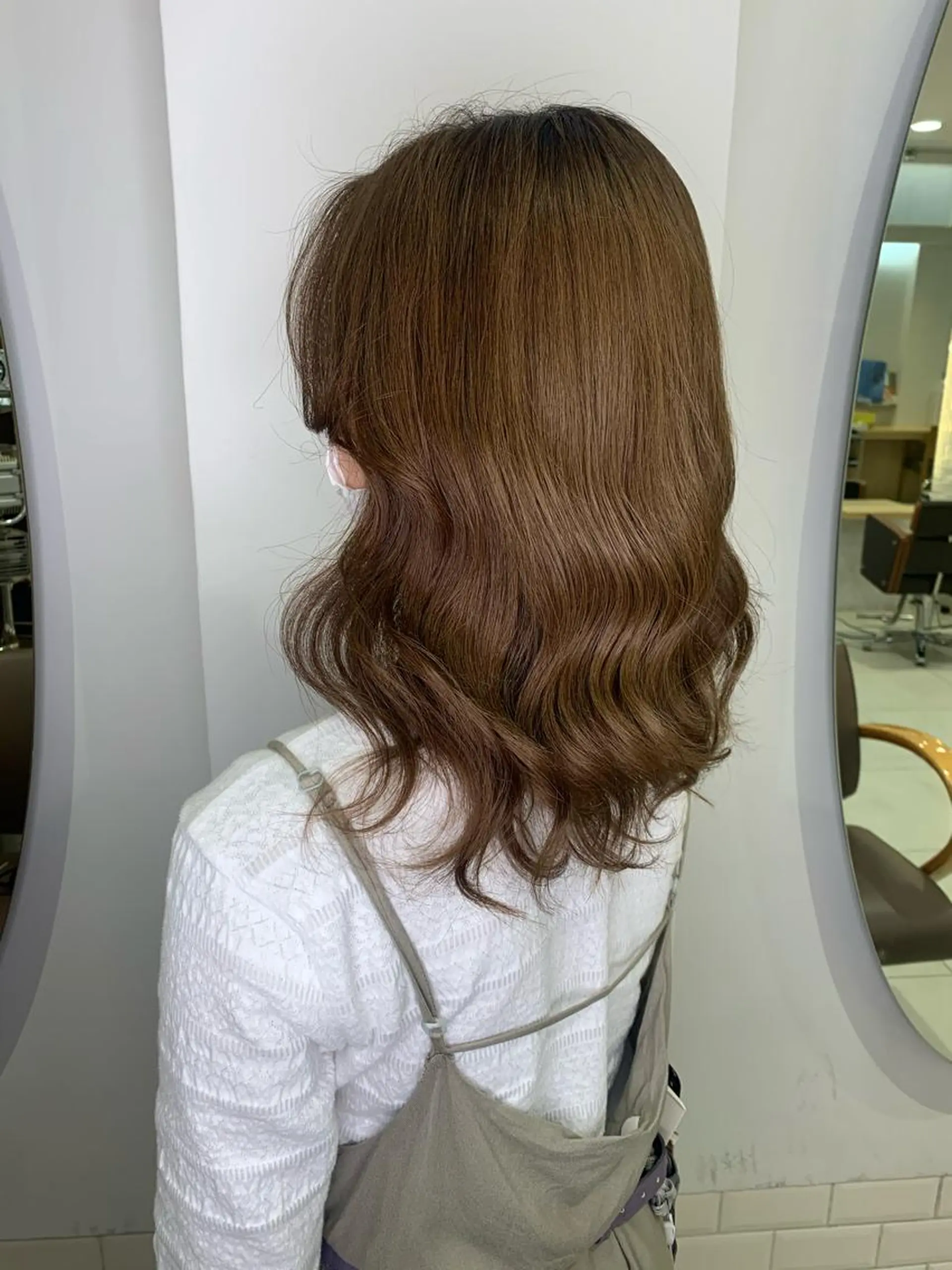 ミディアム 最新韓国本場ヘア 🇰🇷榎本明日香のヘアスタイル