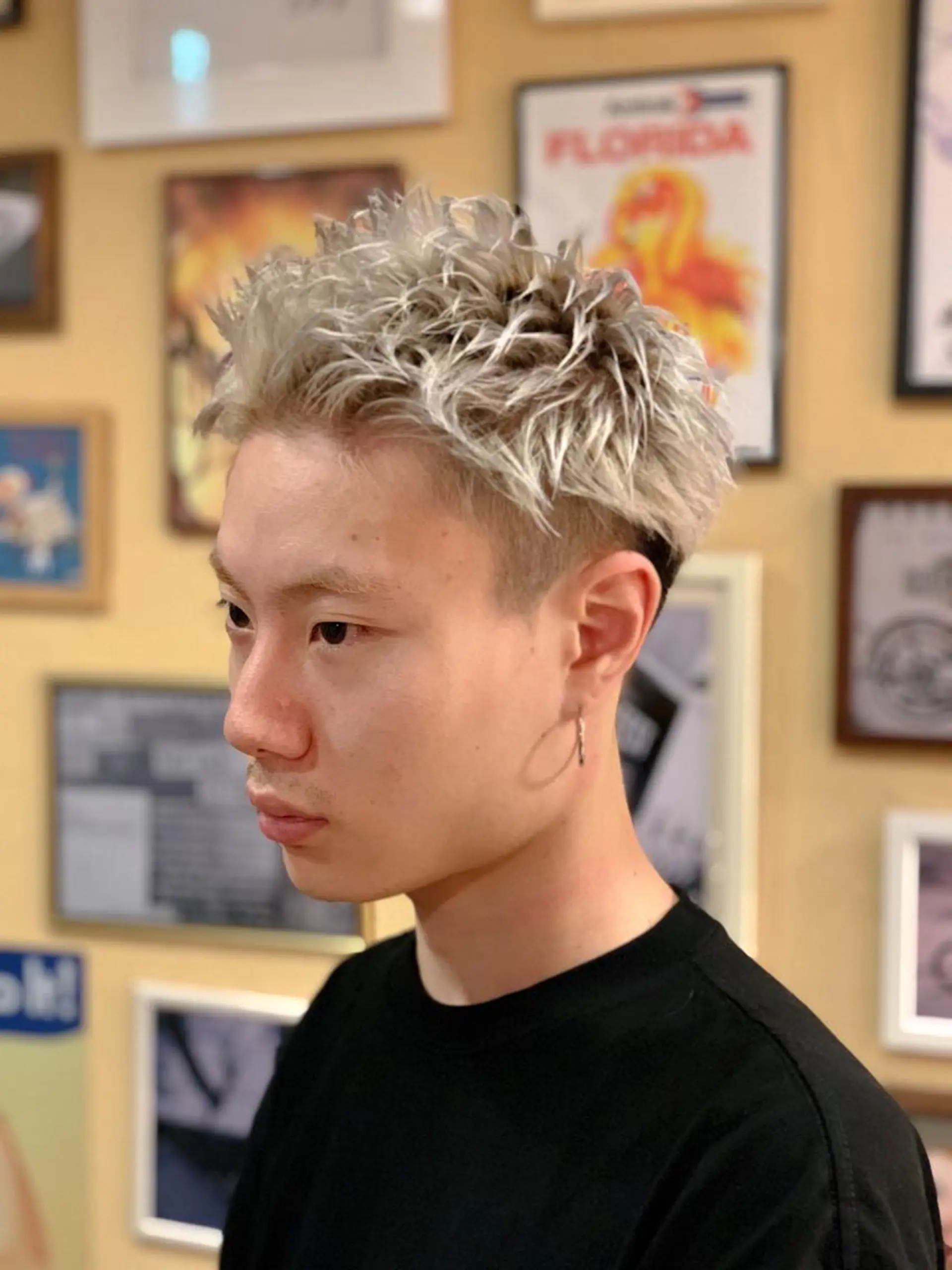 ショート カラー HOMMEHAIR4所属・砂川 太成のヘアスタイル