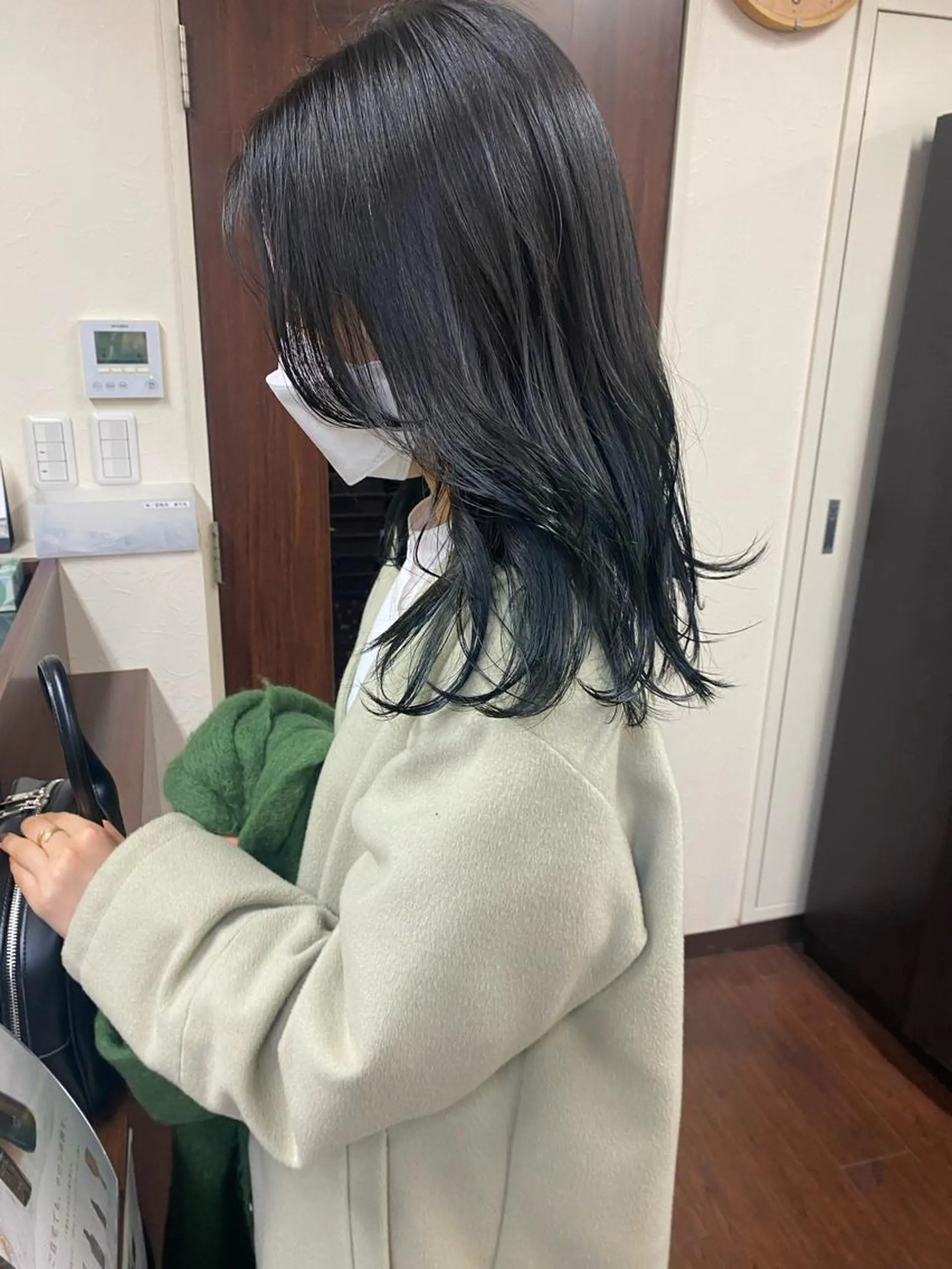 セミロング カラー ヘアカラー トリートメント せこぐち まいのヘアスタイル