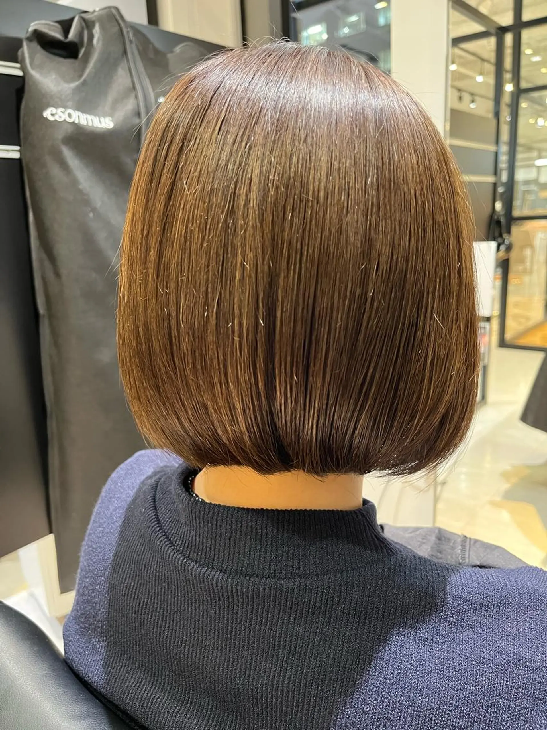 ショート 縮毛矯正 髪質改善IENA店長 小泉拓のヘアスタイル