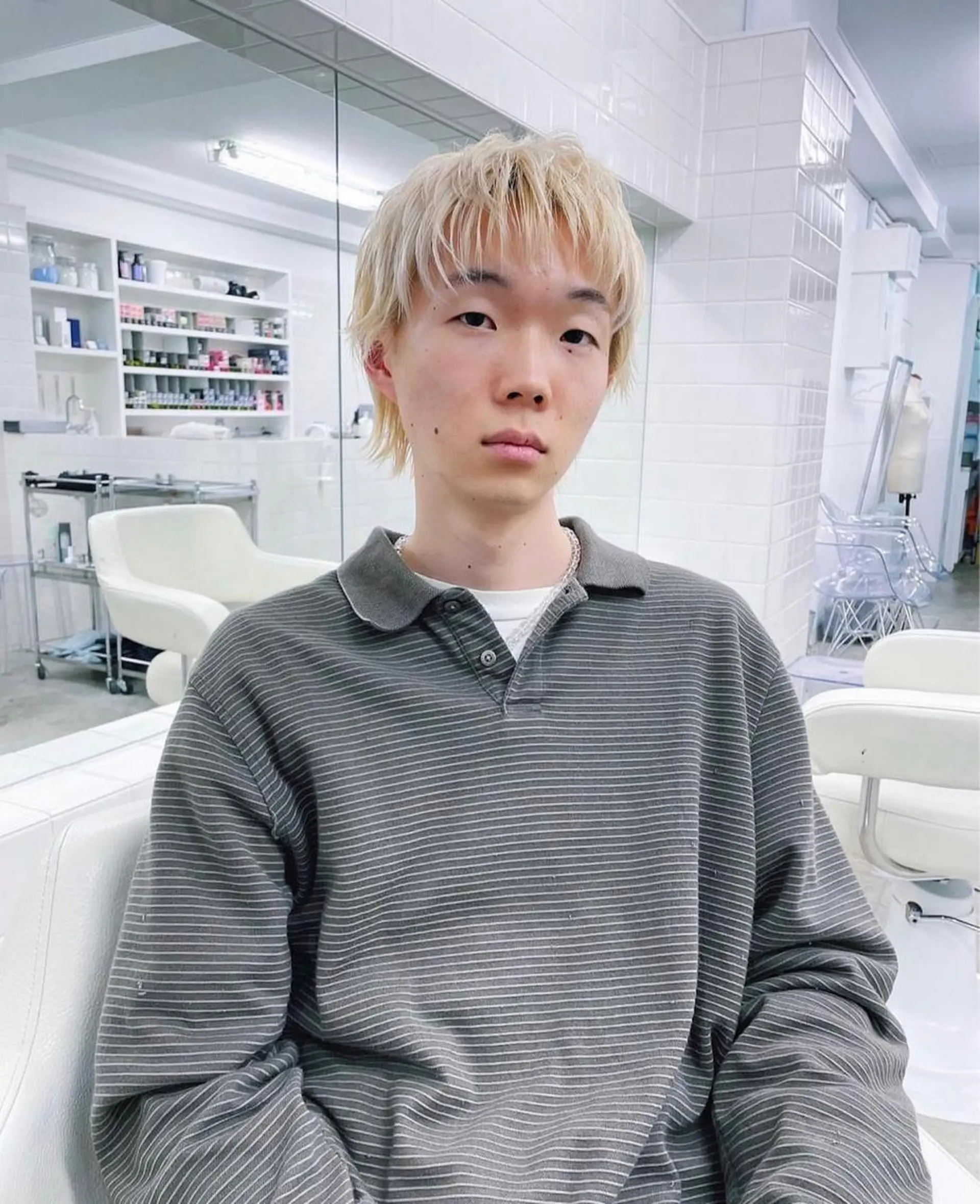 ショート カラー 繭所属・こはる／ハードパーマ /癖毛風パーマ🧃のヘアスタイル