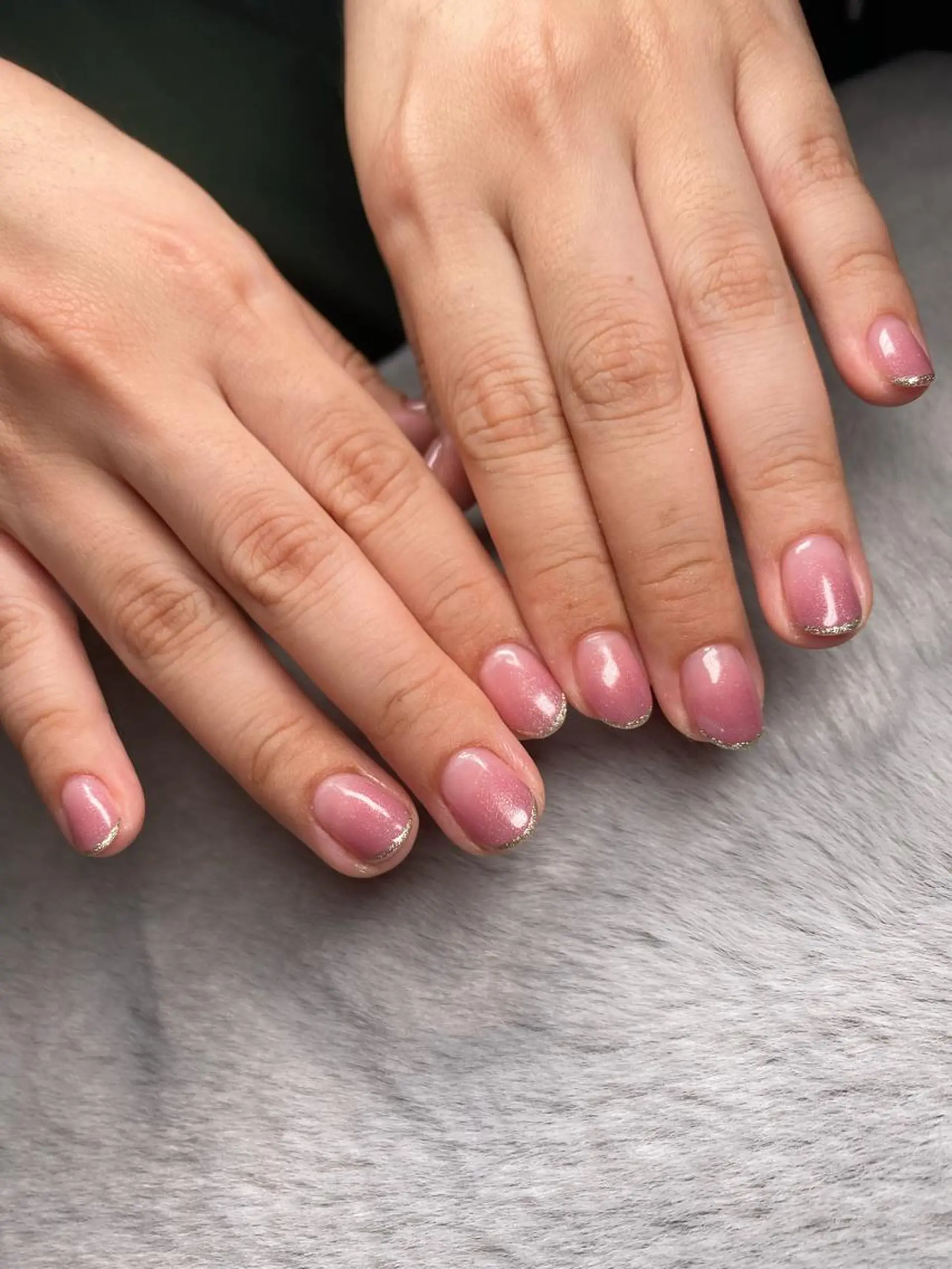 ネイル グラデーション ラメ(グリッター) ハンドネイル Bianca 美浜店 masuのネイルデザイン