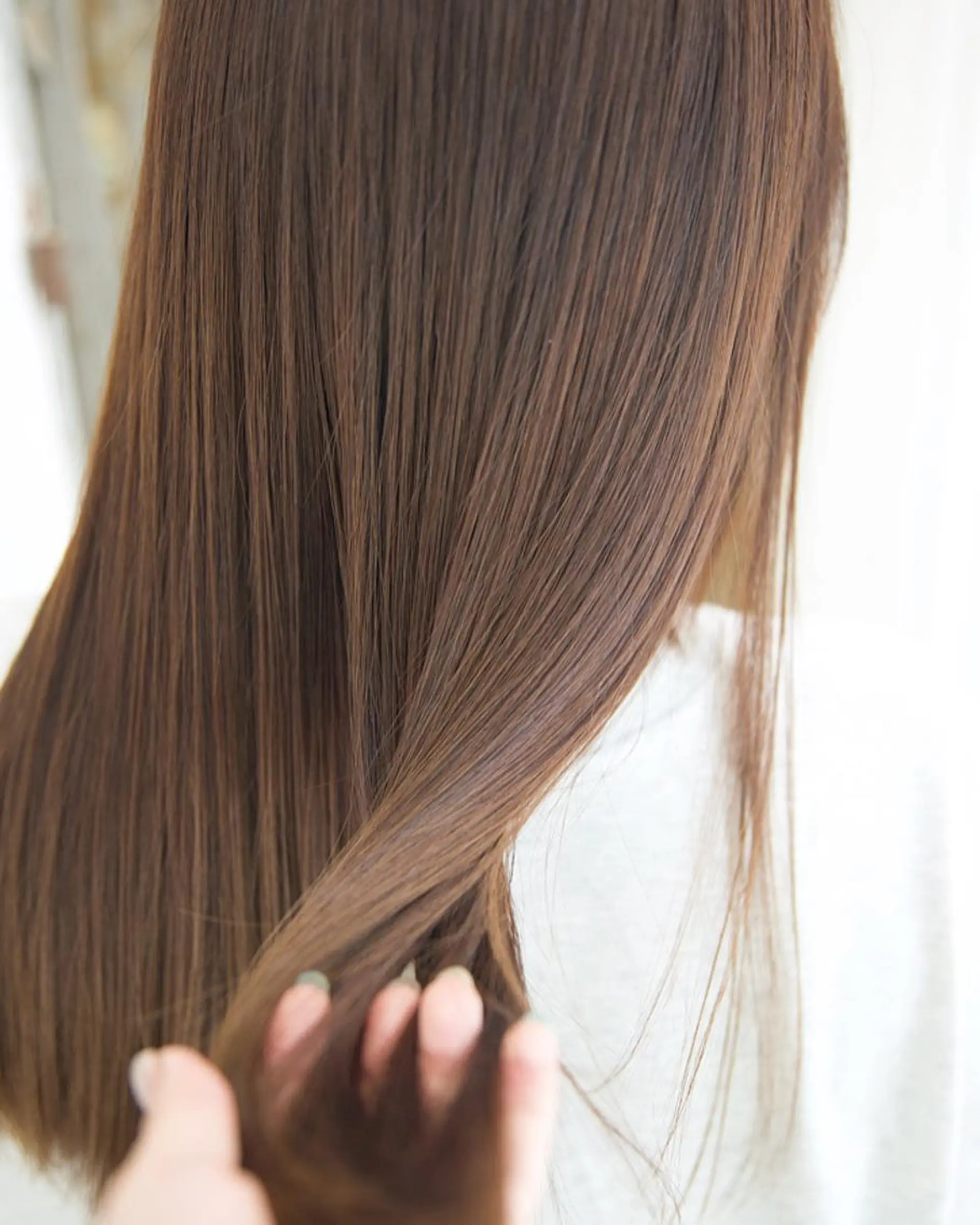 セミロング カラー カット ヘアカラー タナカ マナミのヘアスタイル