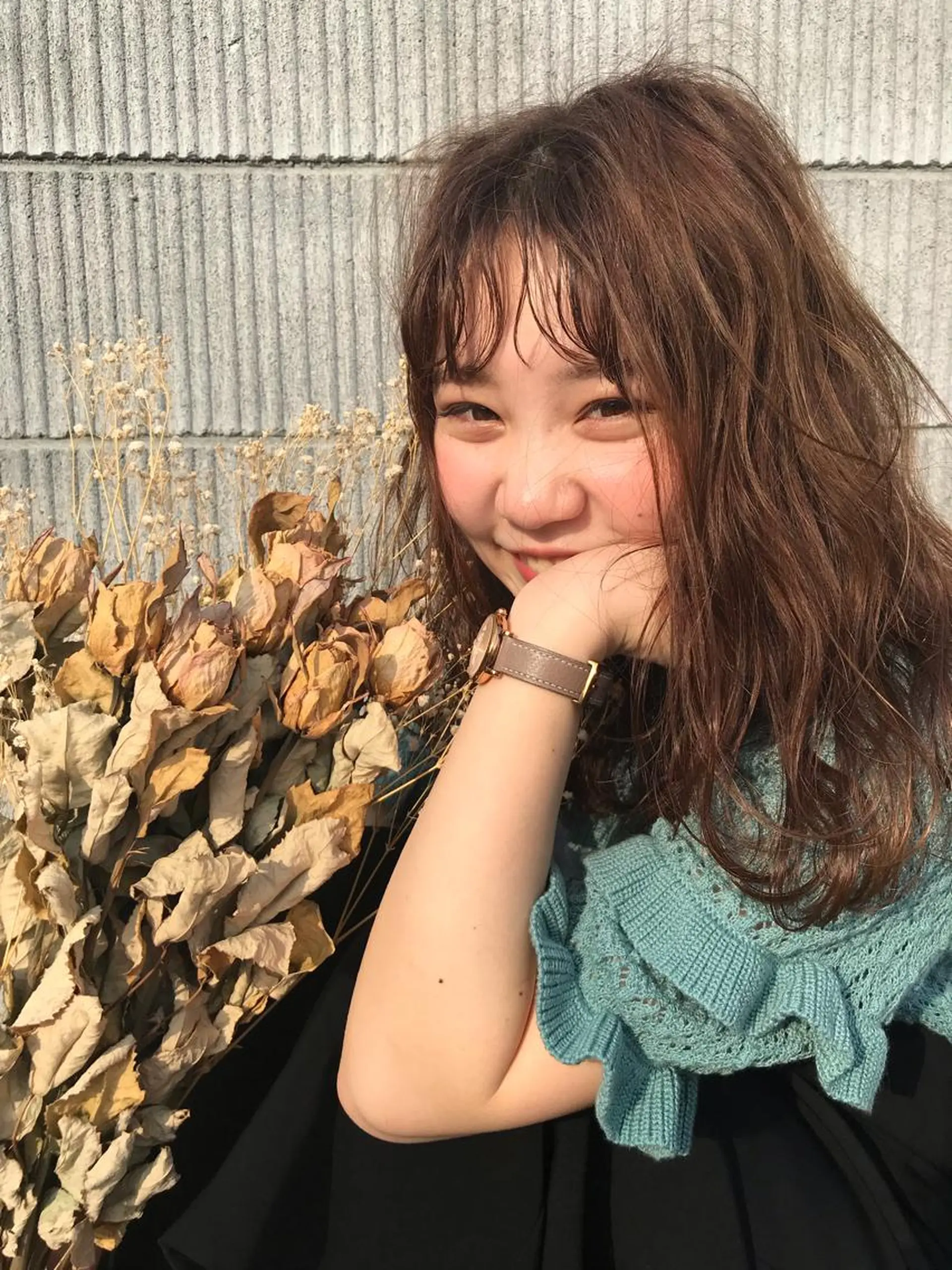 ミディアム 河田 海陽のヘアスタイル