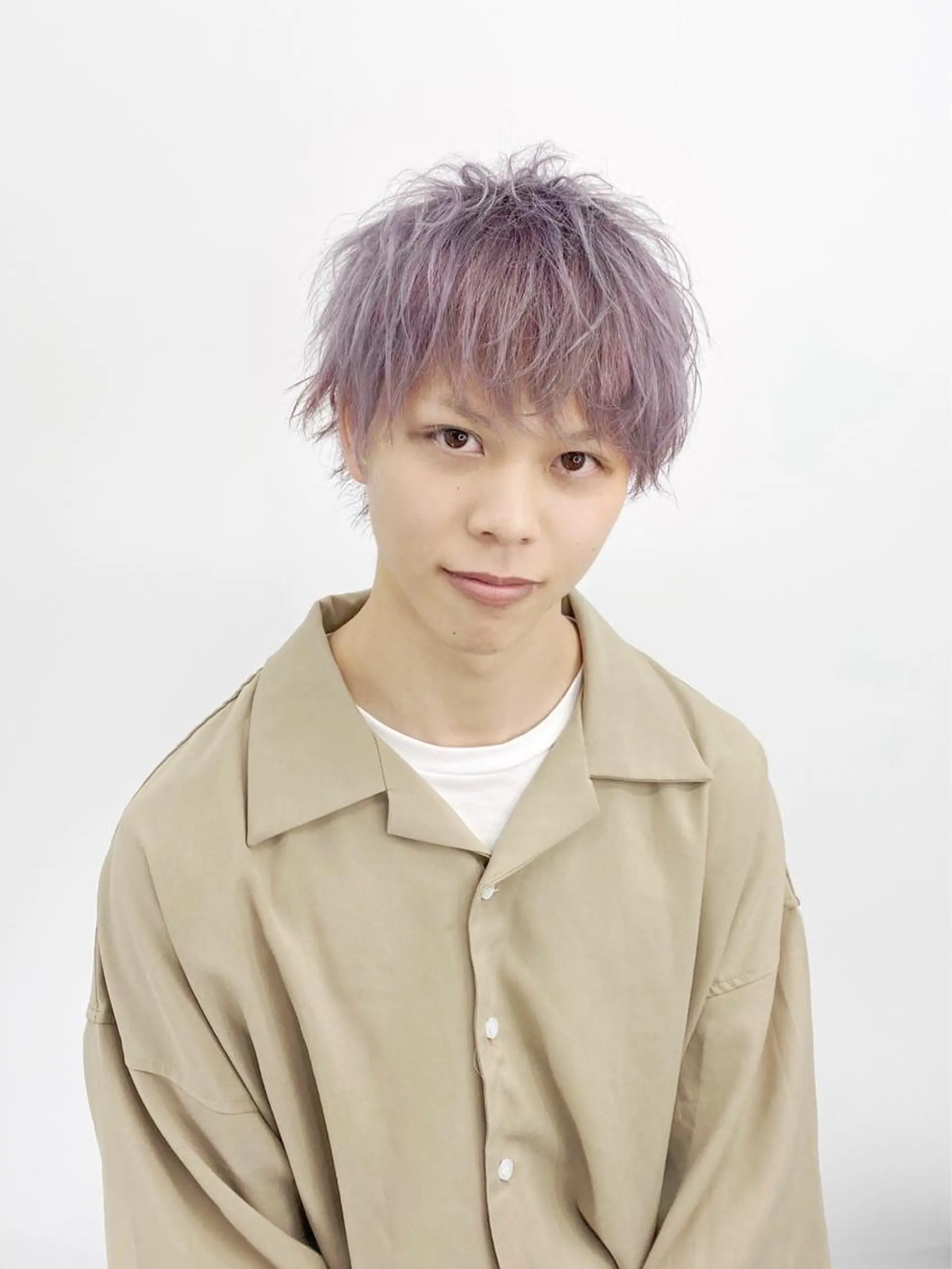 ショート カラー メンズ 大橋 拓巳のヘアスタイル