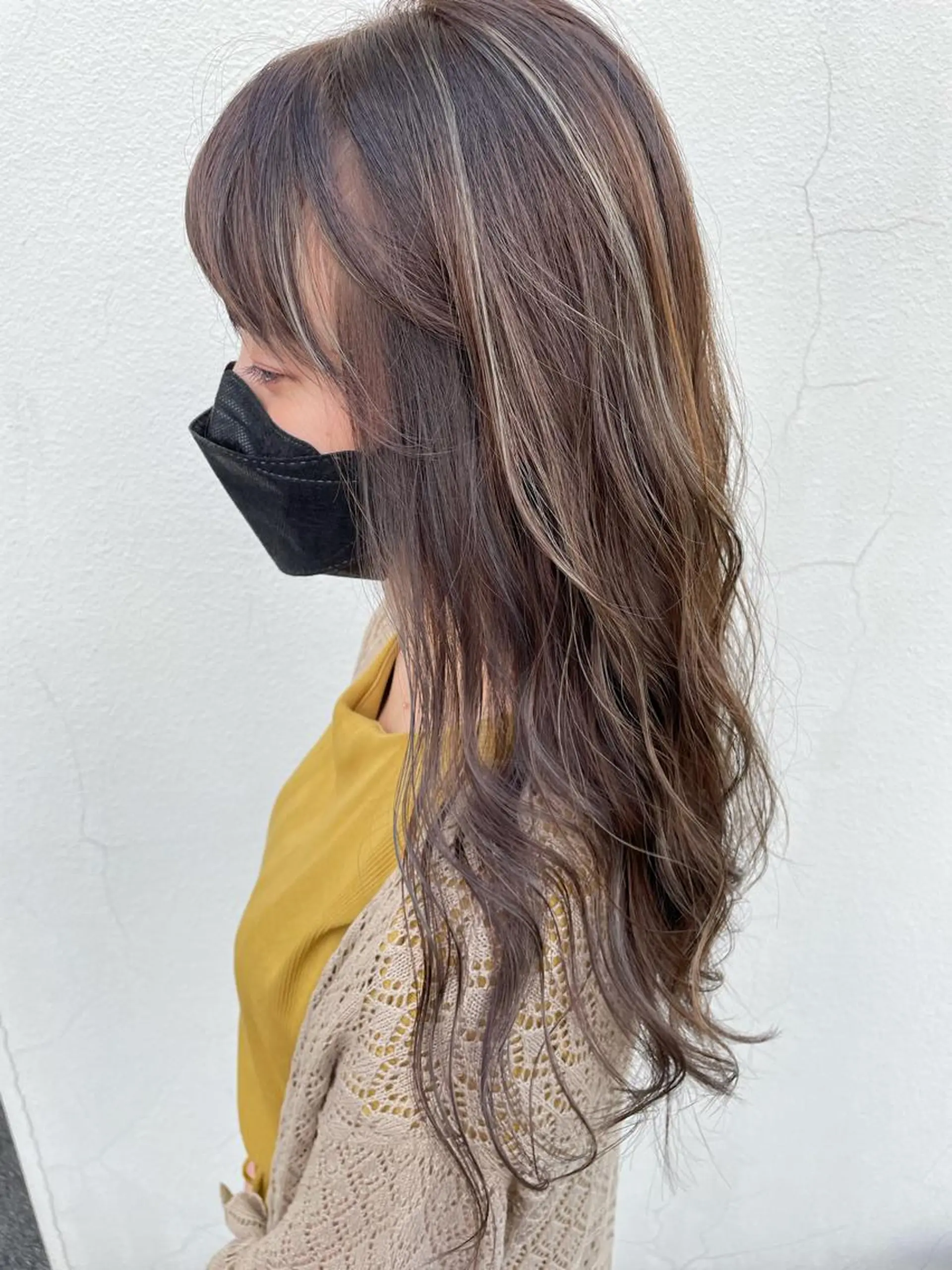 ロング ハイライト hair terra ce M奈良店のヘアスタイル