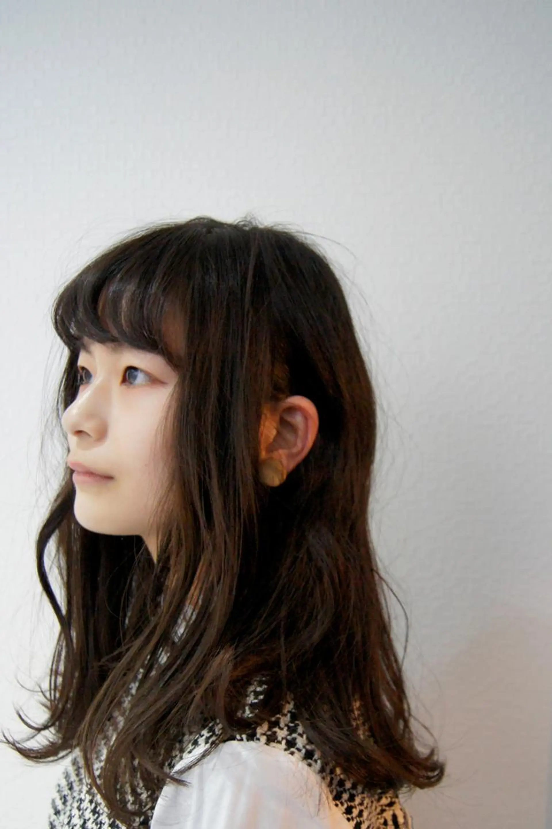 セミロング パーマ セミロングパーマ くせ毛 外ハネヘア カット パーマ トリートメント terra✂️川嶋 大輔のヘアスタイル
